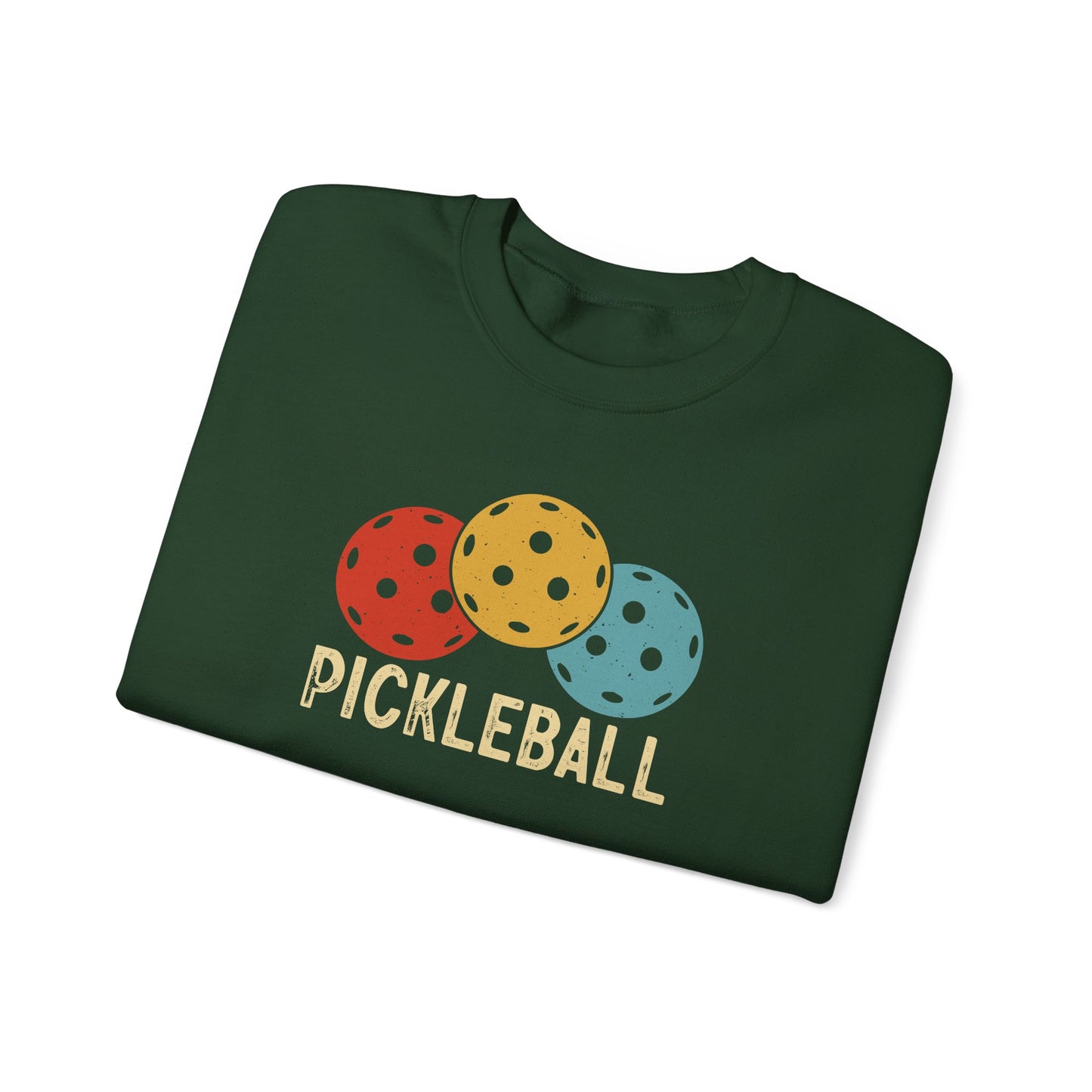 Men's Cool Pickleball Sweatshirt - Trio Pickleball Retro