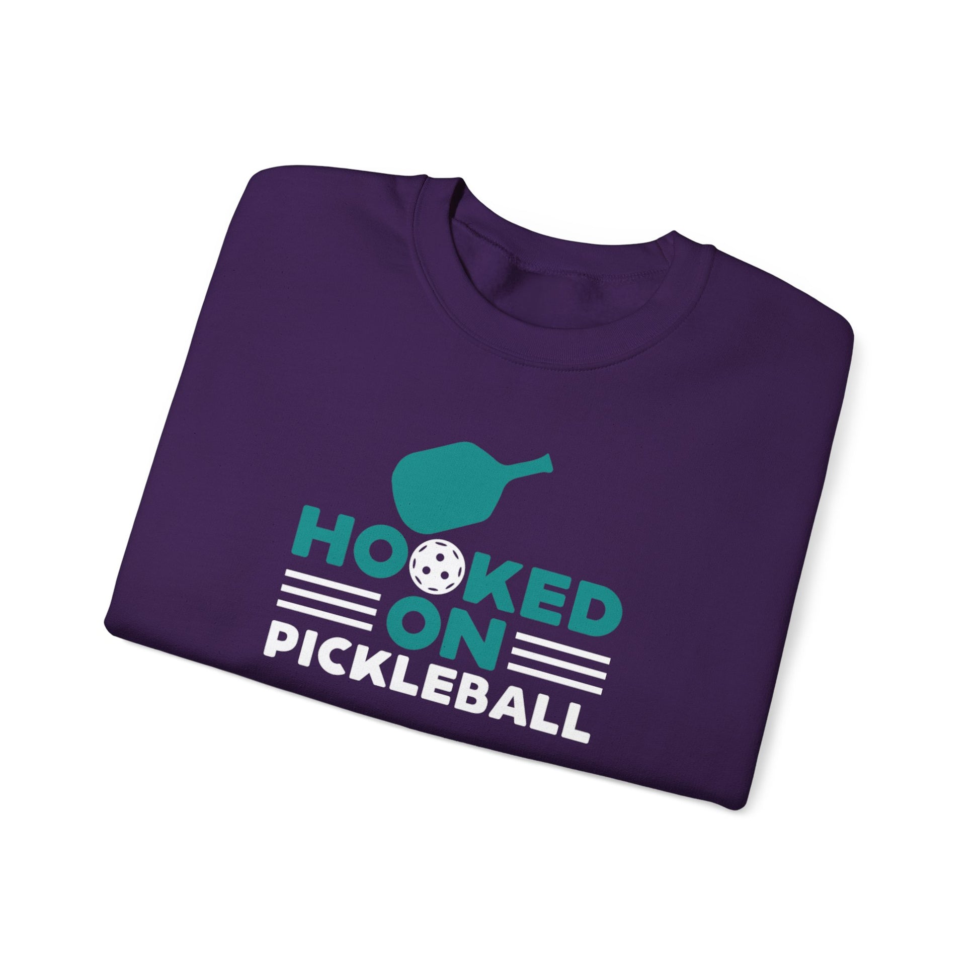 Men's Cool Pickleball Sweatshirt - Hooked on Pickleball