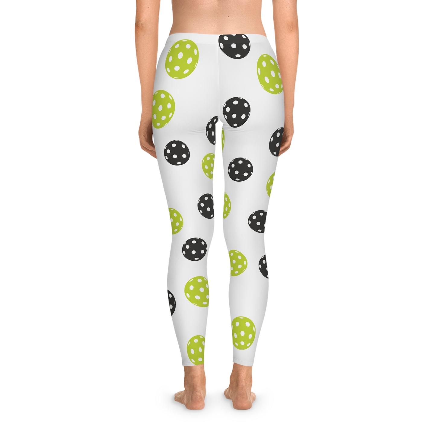 Women's Fun Pickleball Legging - Ball Pattern