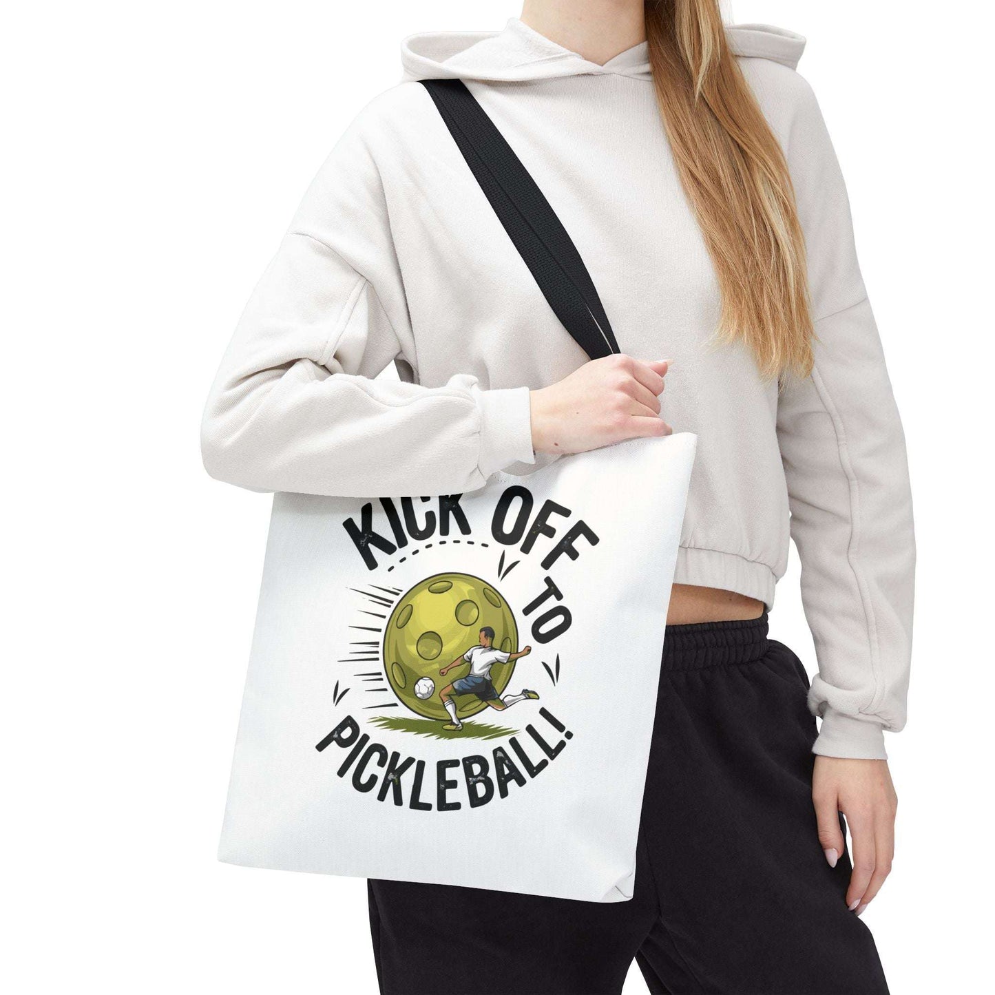Pickleball Unique Tote Bag - Kick Off to Pickleball