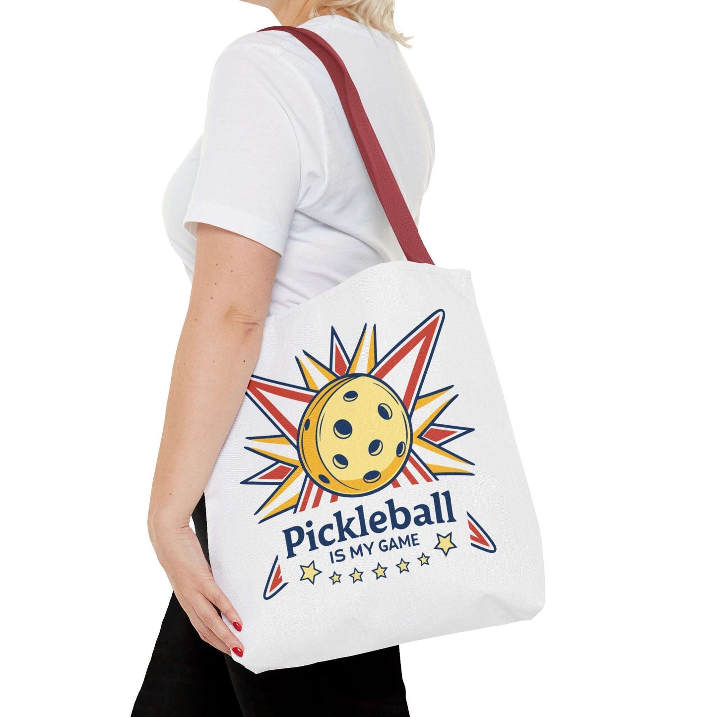 Pickleball Colorful Tote Bag - Pickleball is My Game