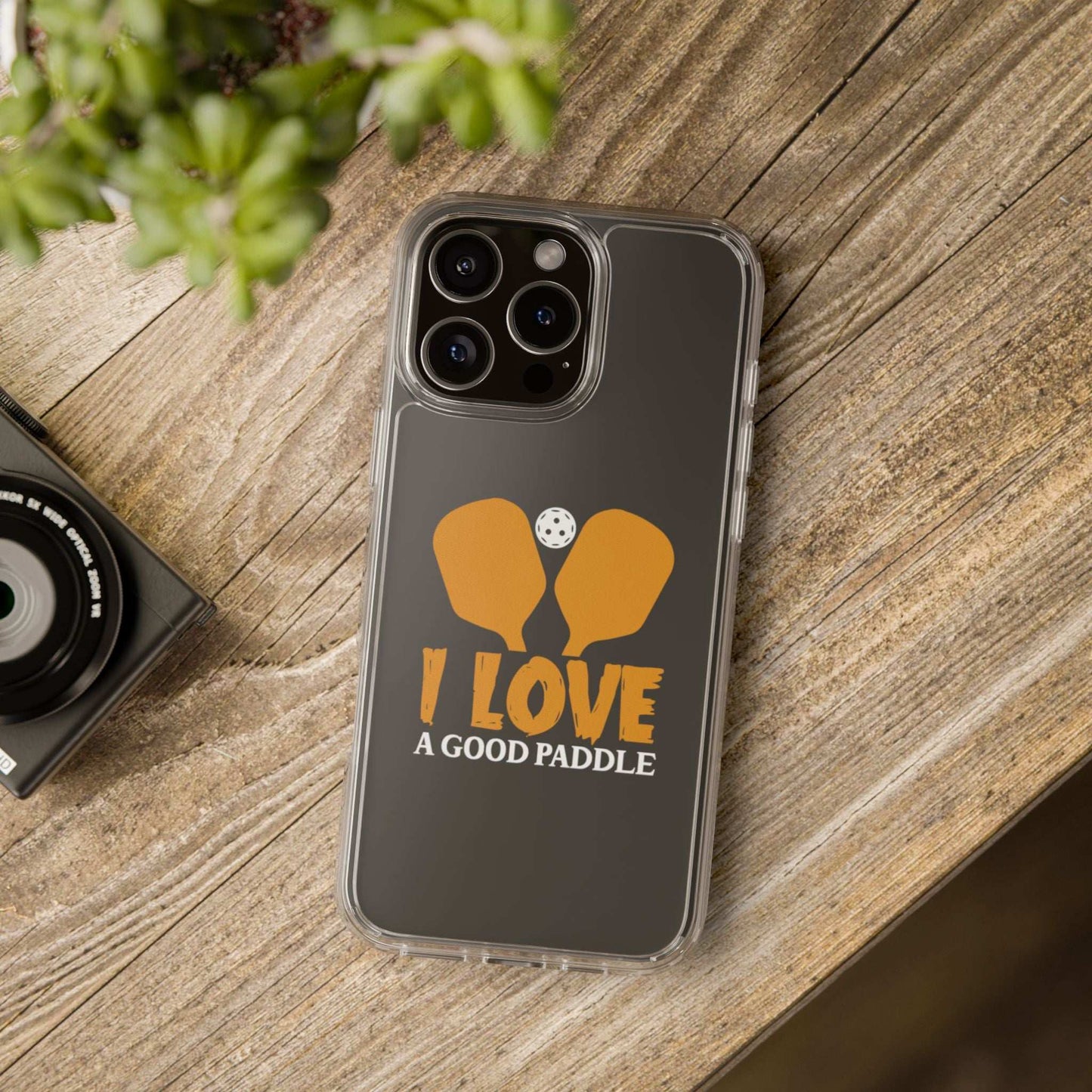 Pickleball Durable Phone case - I Love a Good Paddle