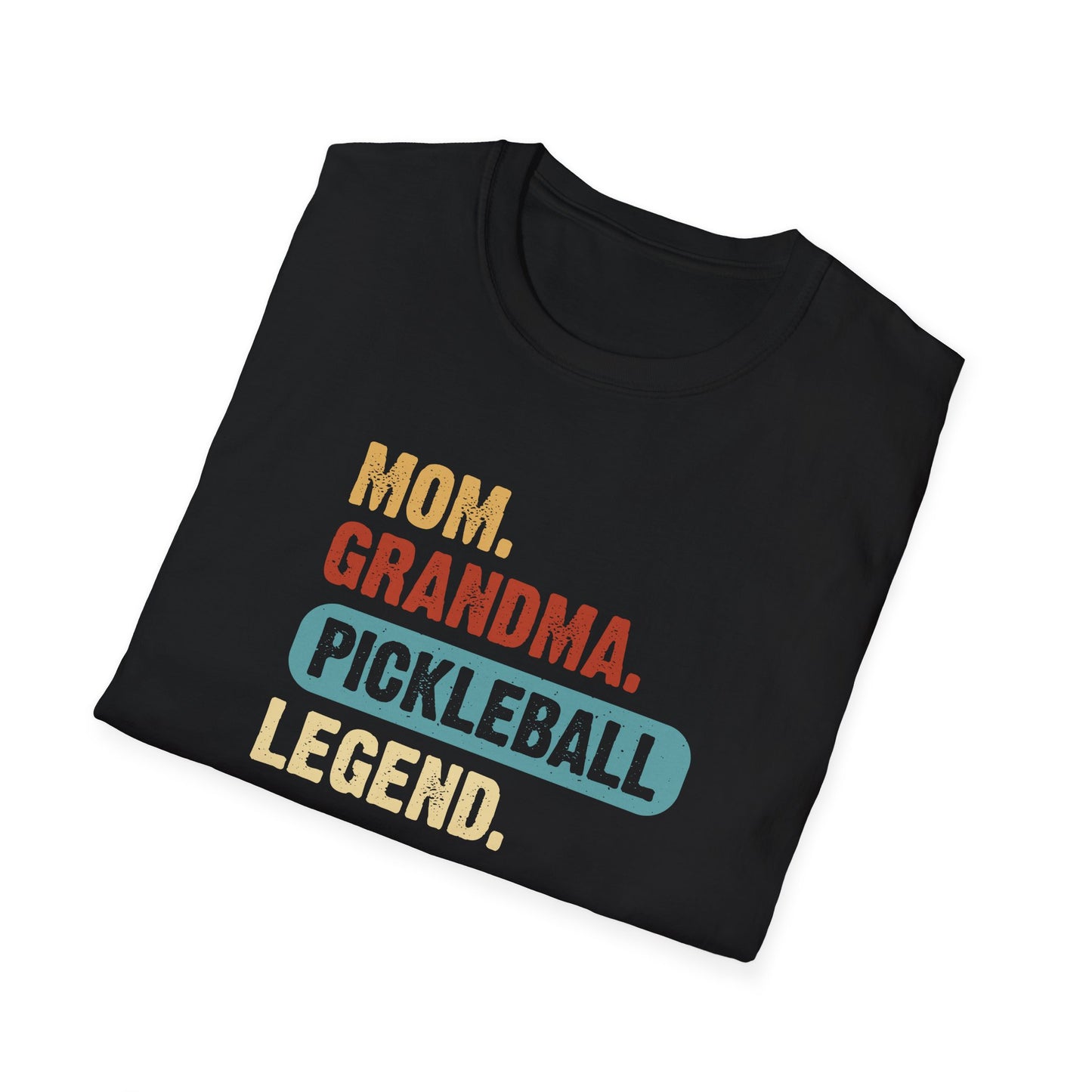 Women's Stylish Pickleball T-shirt - Mom Grandma Pickleball Legend