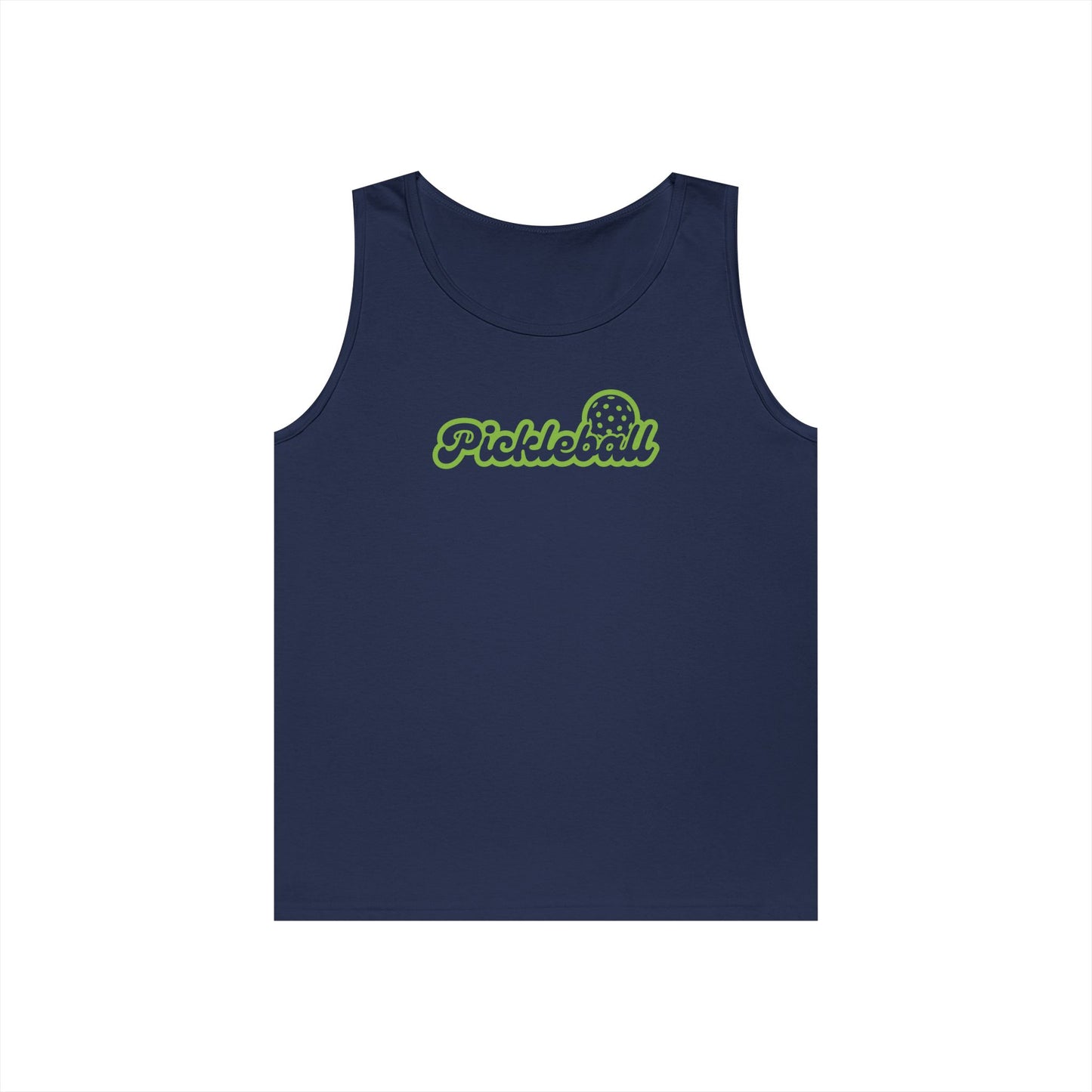 Women's Soft Pickleball Tank Top - Pickleball Flashy Navy