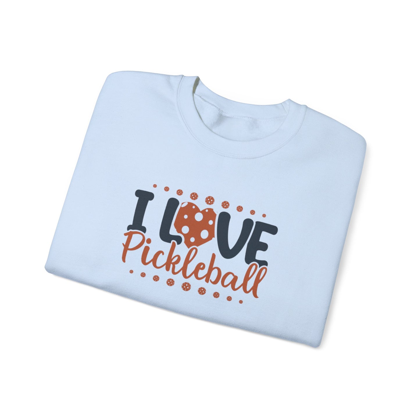 Women's Cute Pickleball Sweatshirt - I Love Pickleball