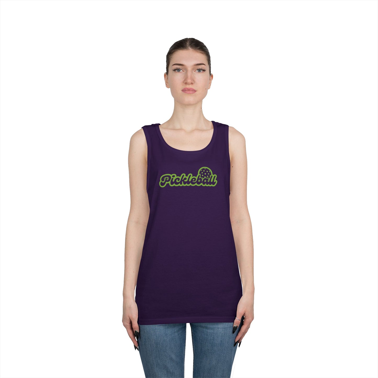 Women's Soft Pickleball Tank Top - Pickleball Flashy