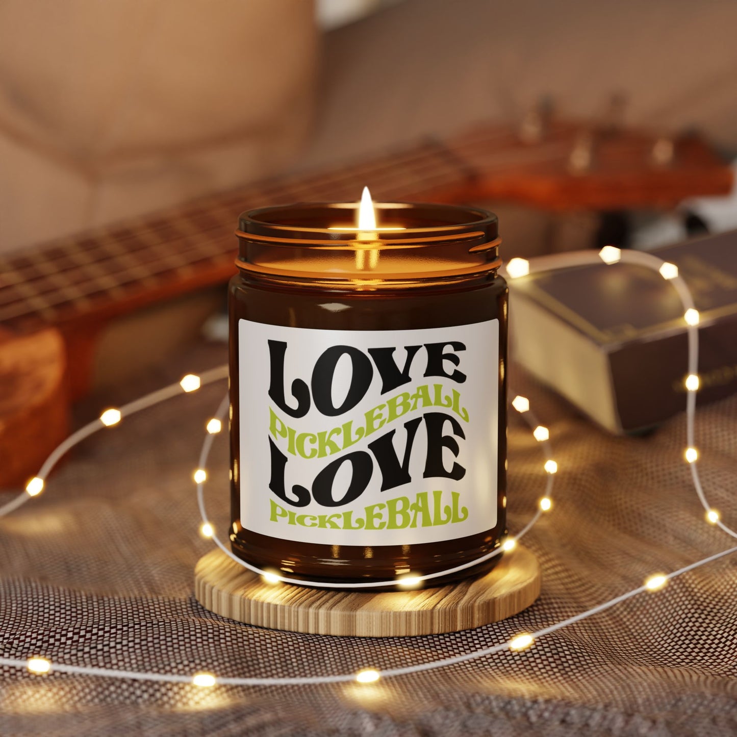 Pickleball Cute Candle - Love Pickleball