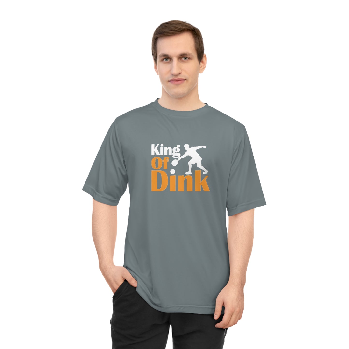 Men's Funny Pickleball T-shirt - King of Dink
