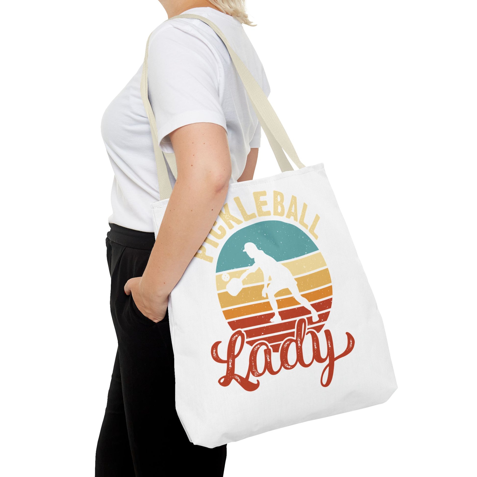 Funny Pickleball Tote Bag - Pickleball Lady