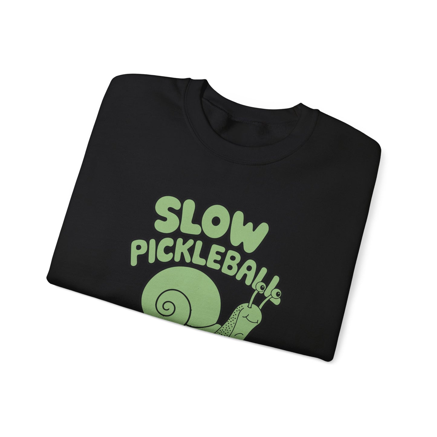 Men's Funny Pickleball Sweatshirt - Slow Pickleball Days