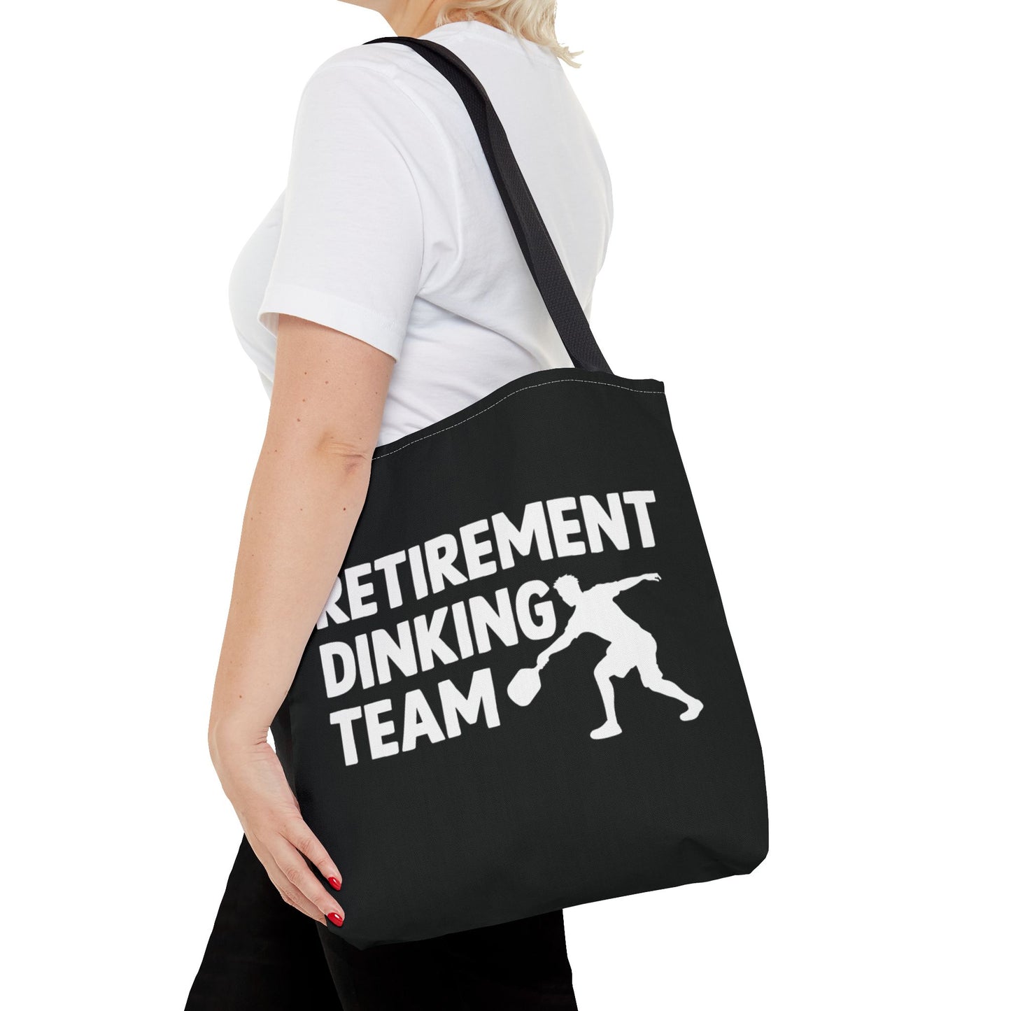 Pickleball Funny Tote Bag - Retirement Dinking Team