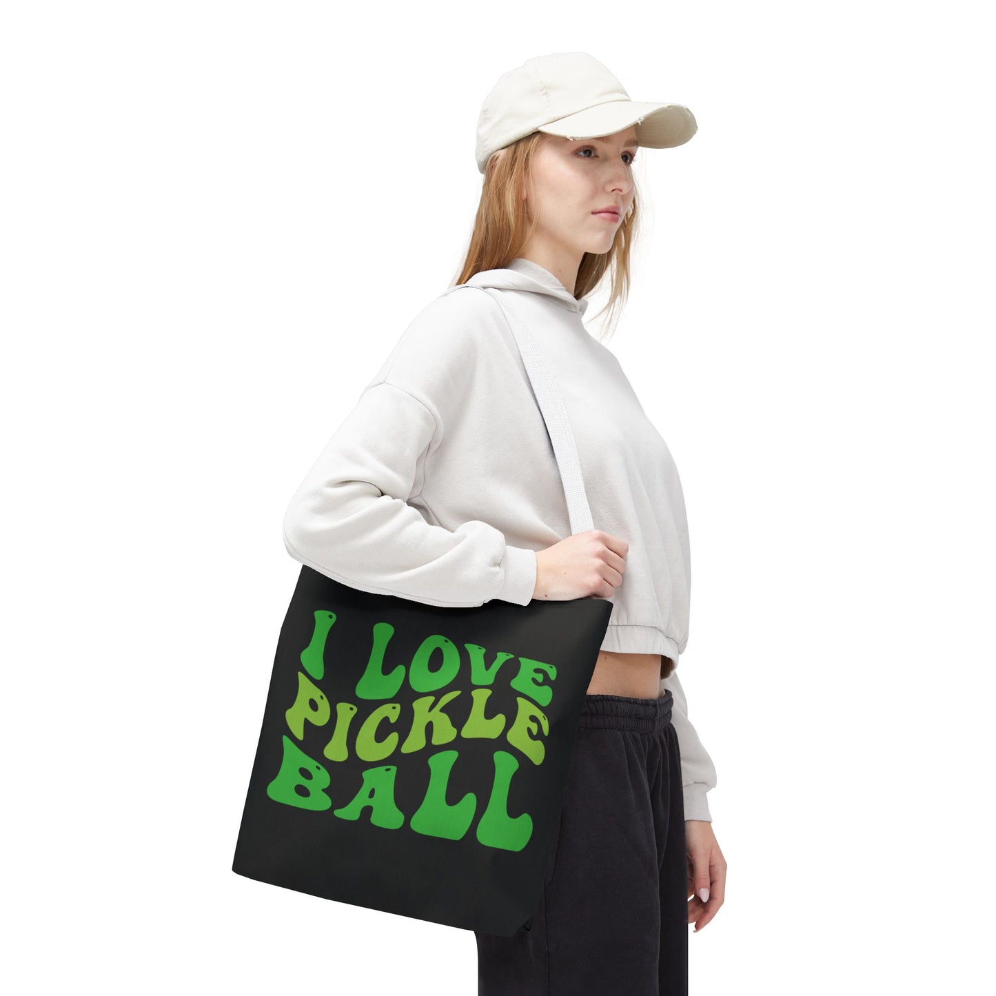 Pickleball Cute Tote Bag - I Love Pickleball