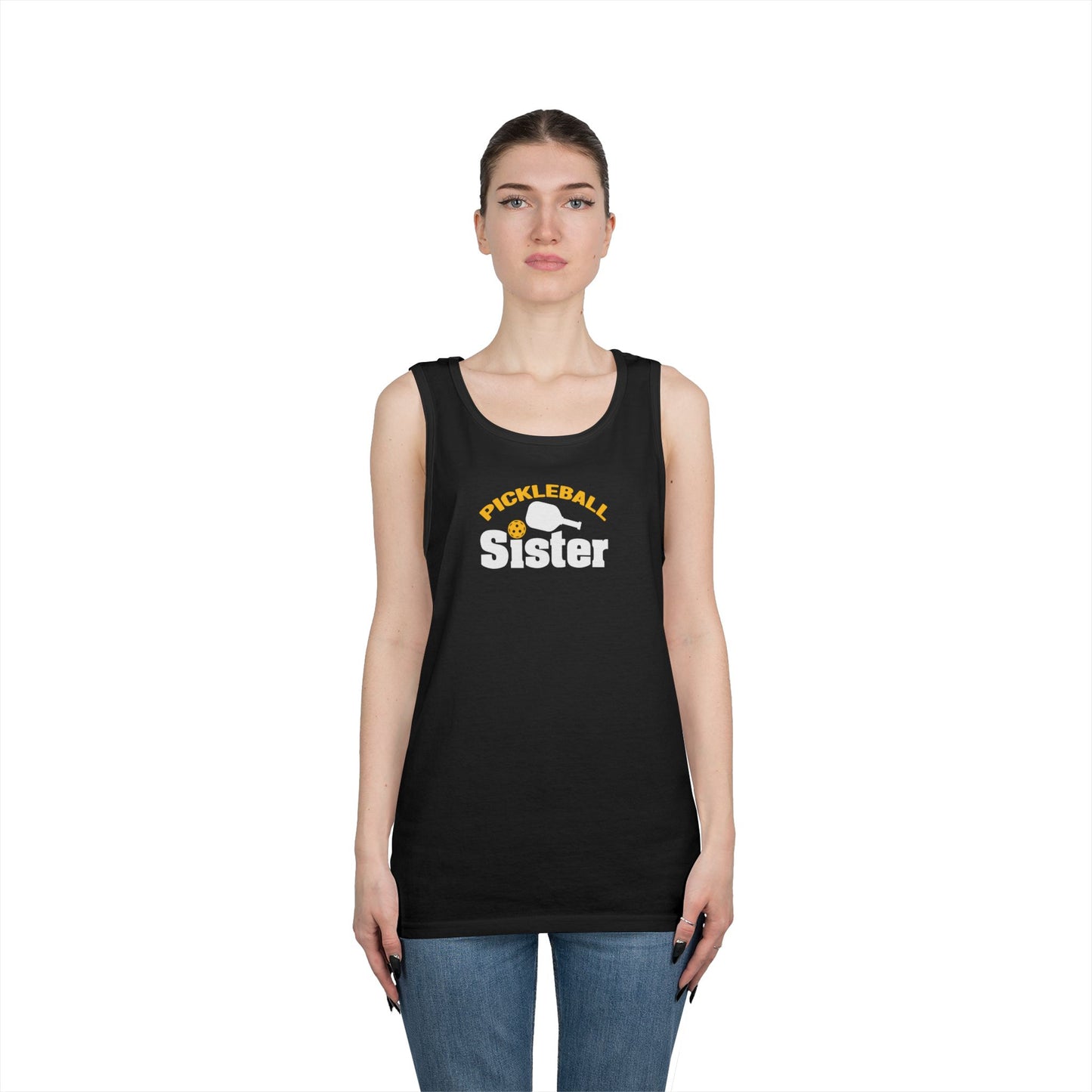 Women's Unique Pickleball Tank Top - Pickleball Sister