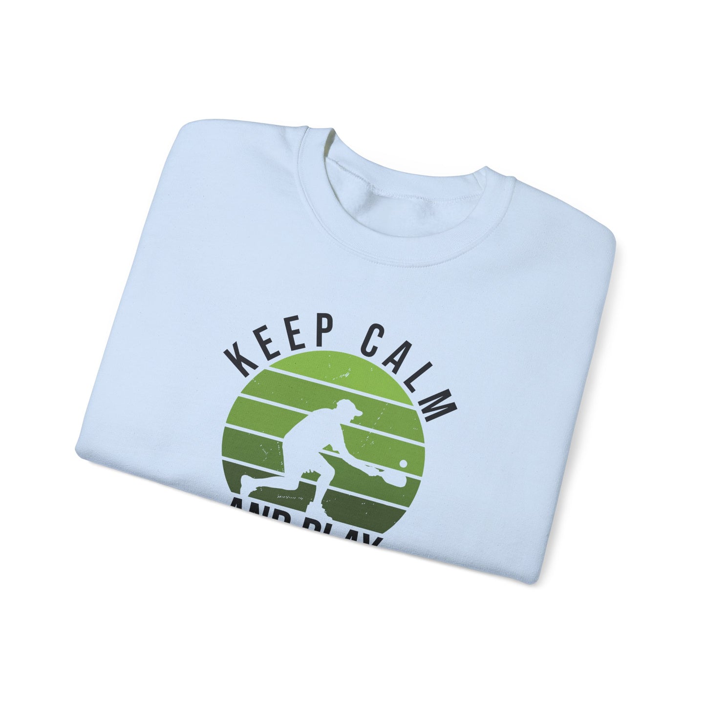 Women's Comfy Pickleball Sweatshirt - Keep Calm and Play