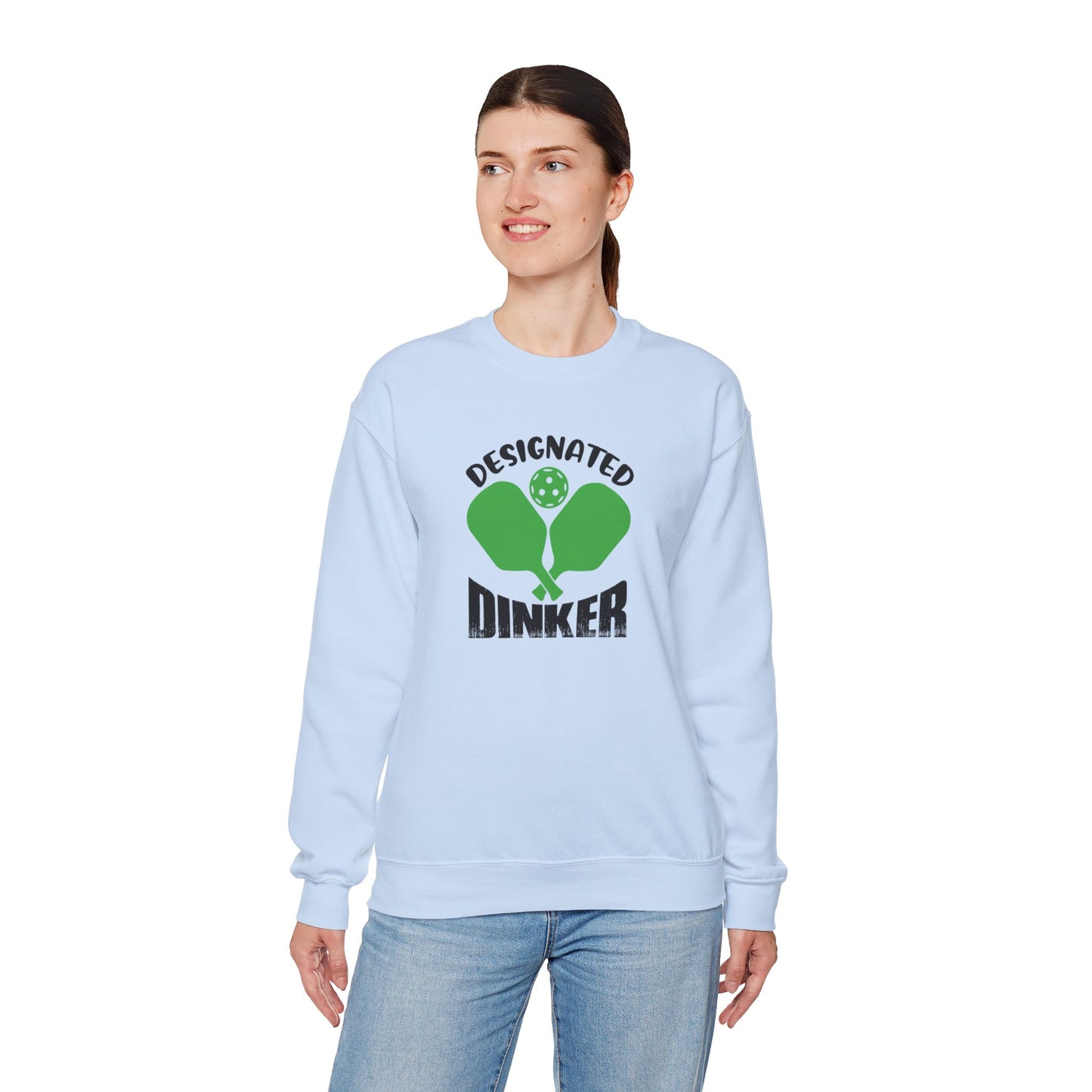 Women's Durable Pickleball Sweatshirt - Designated Dinker