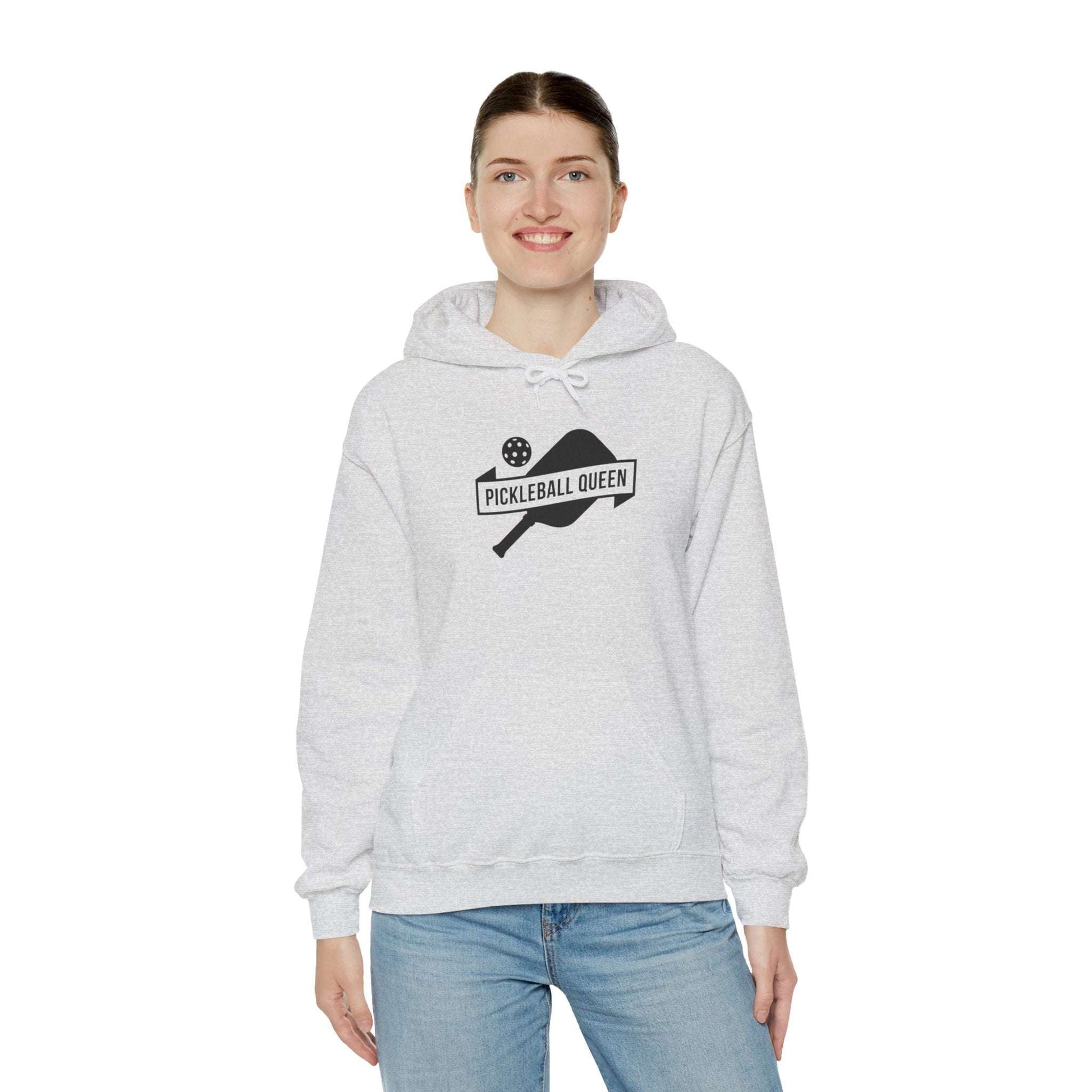 Women's Durable Pickleball Hoodie - Pickleball Queen