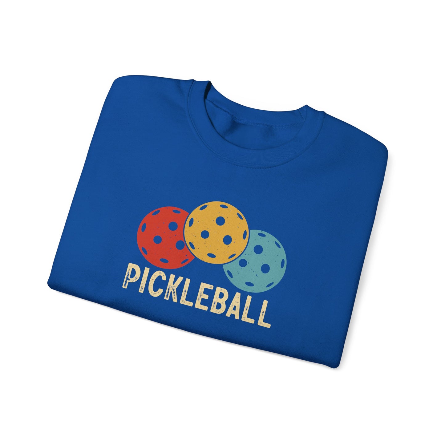 Men's Cool Pickleball Sweatshirt - Trio Pickleball Retro
