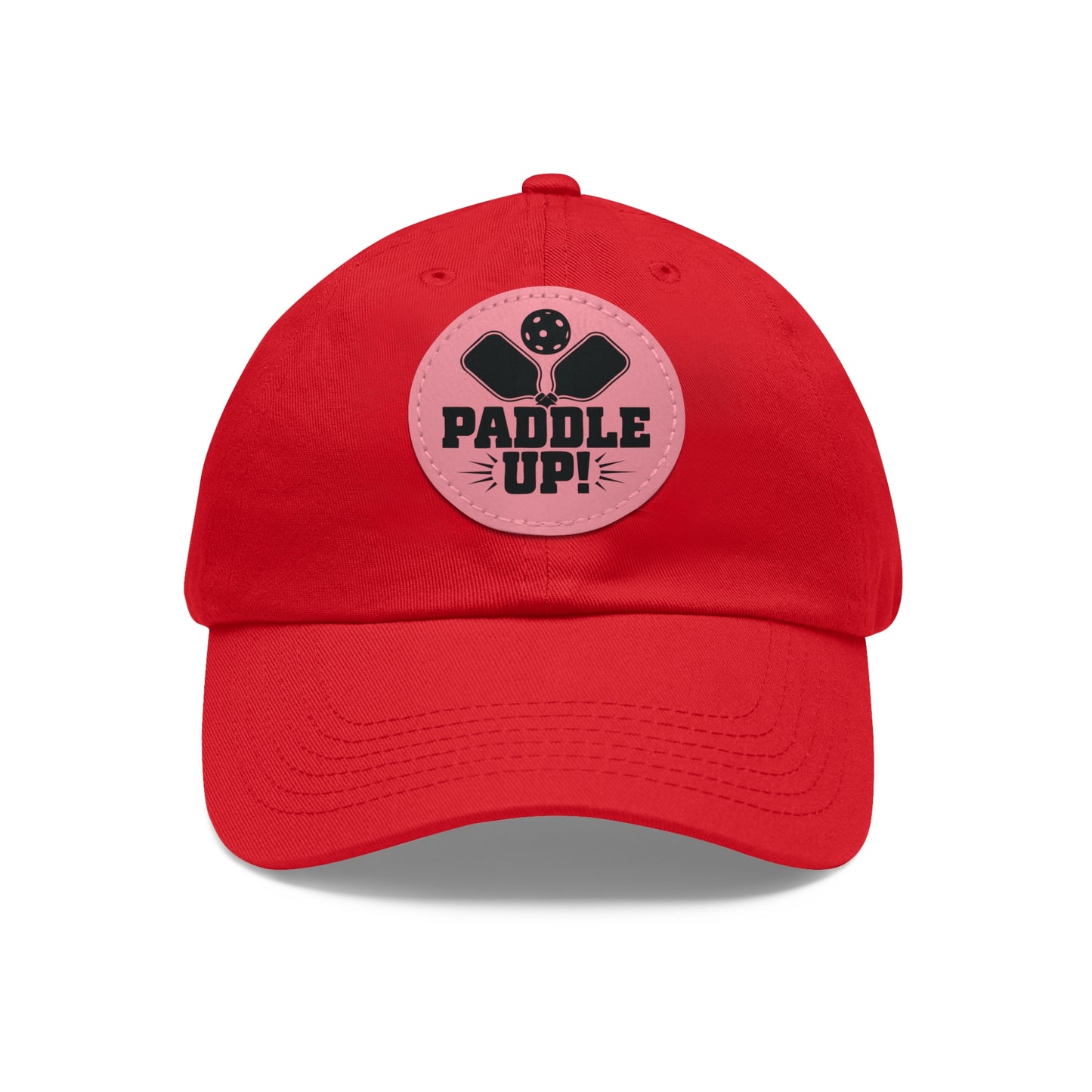Pickleball Durable Cap - Paddle Up Red