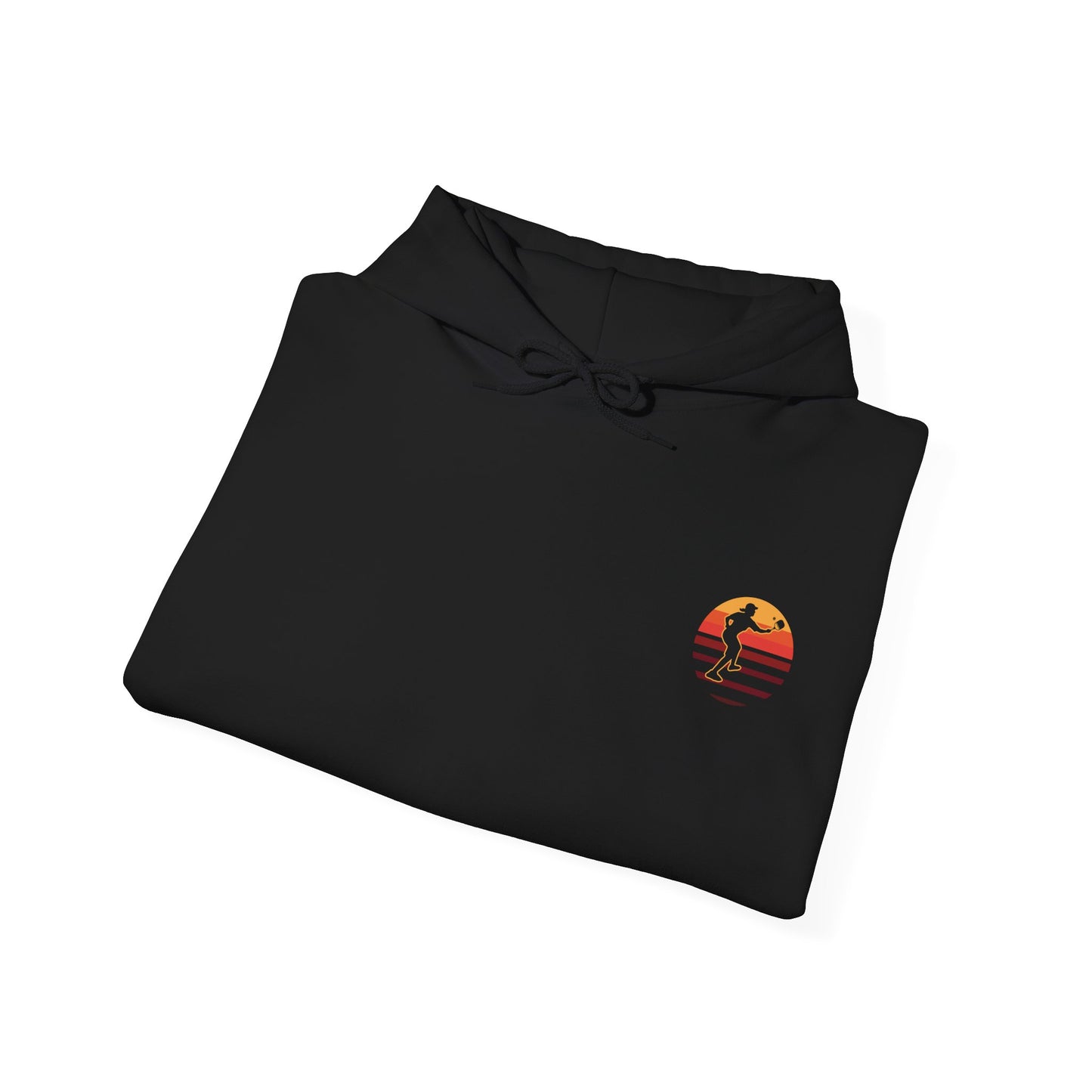 Men's Bold Pickleball Hoodie - There's No Crying in Pickleball