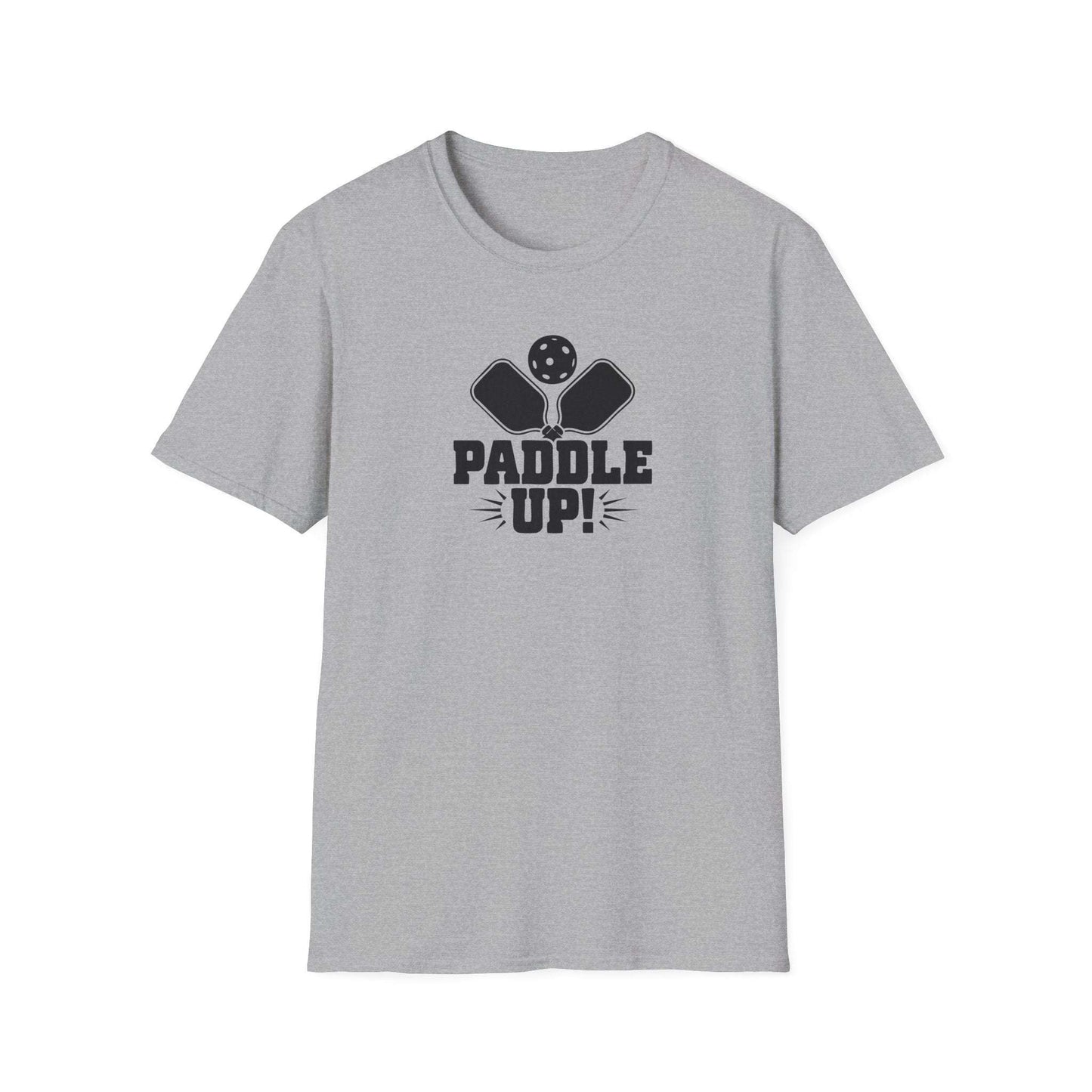 Men's Cool Pickleball T-shirt - Paddle Up Gray