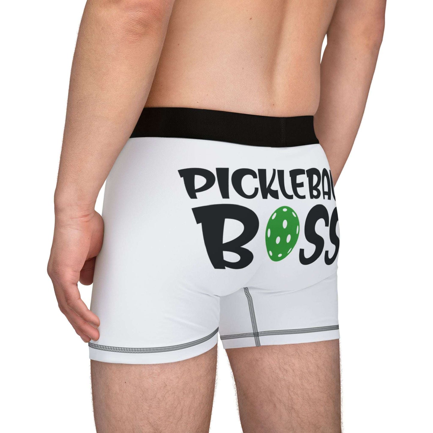 Men's Funny Pickleball Boxer - Pickleball Boss