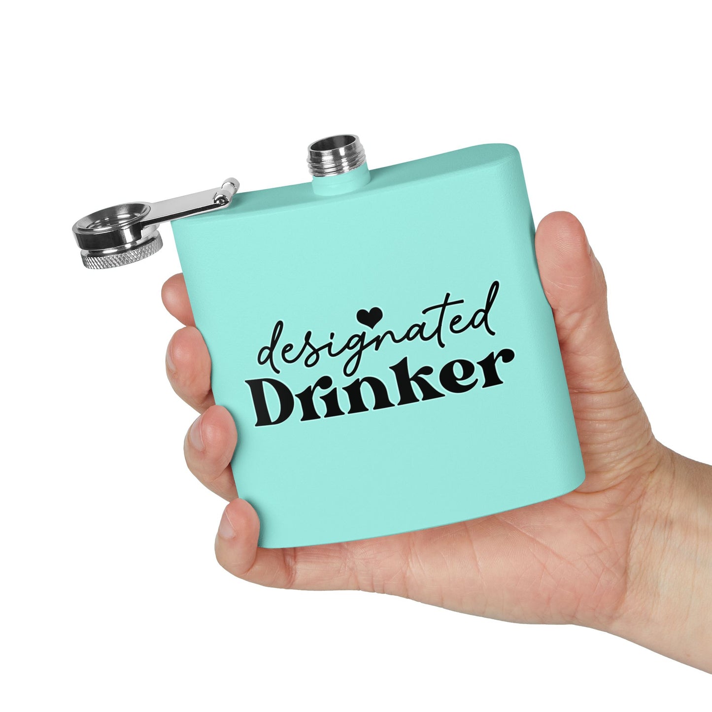 Pickleball Playful Flask - Designated Drinker