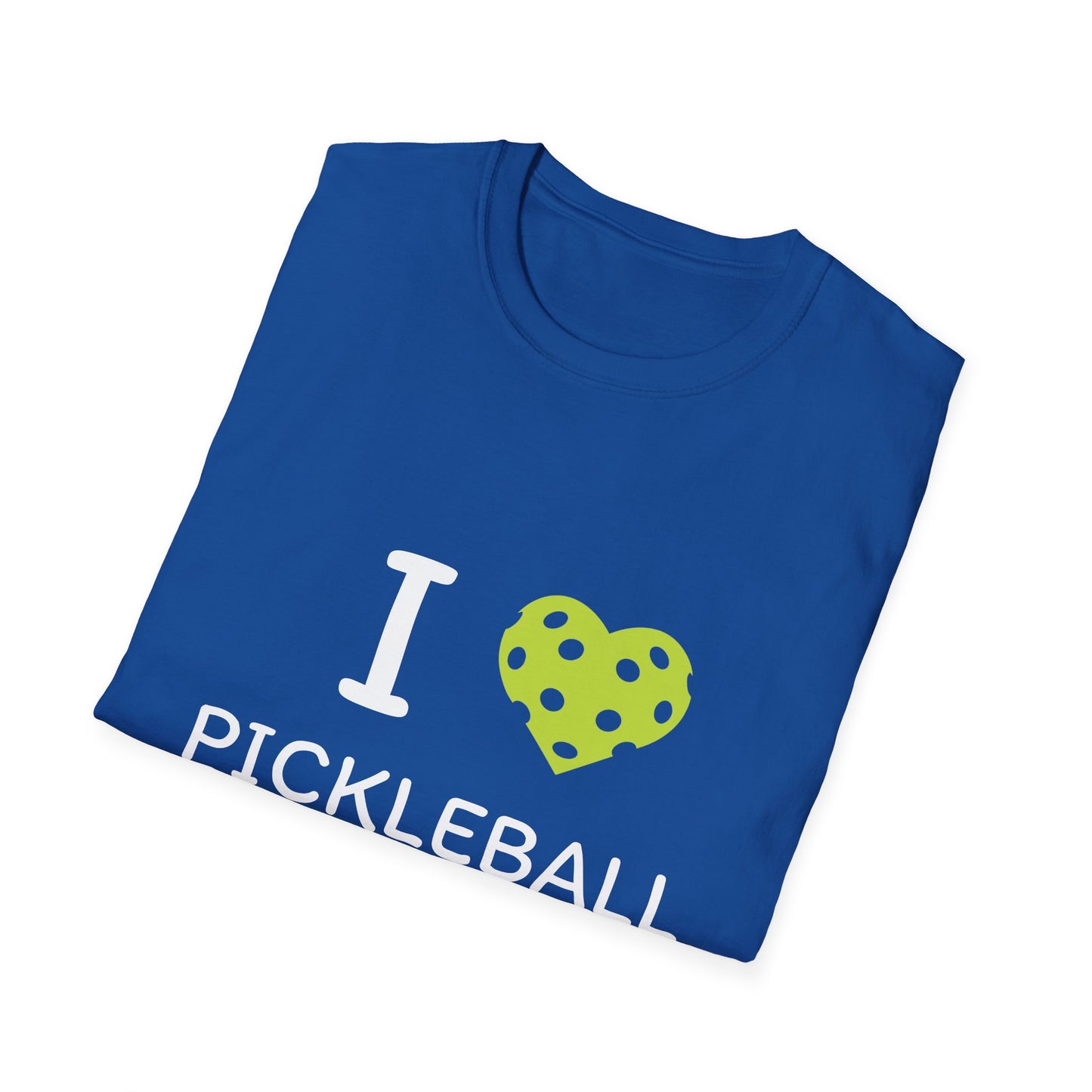 Women's Funny Pickleball T-Shirt - Heart