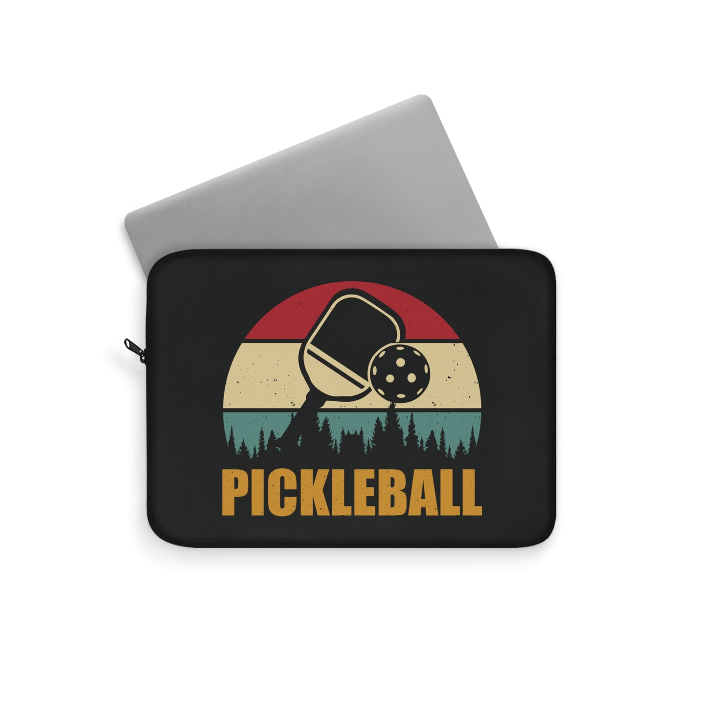 Pickleball Cool Laptop Sleeve - Pickleball Retro