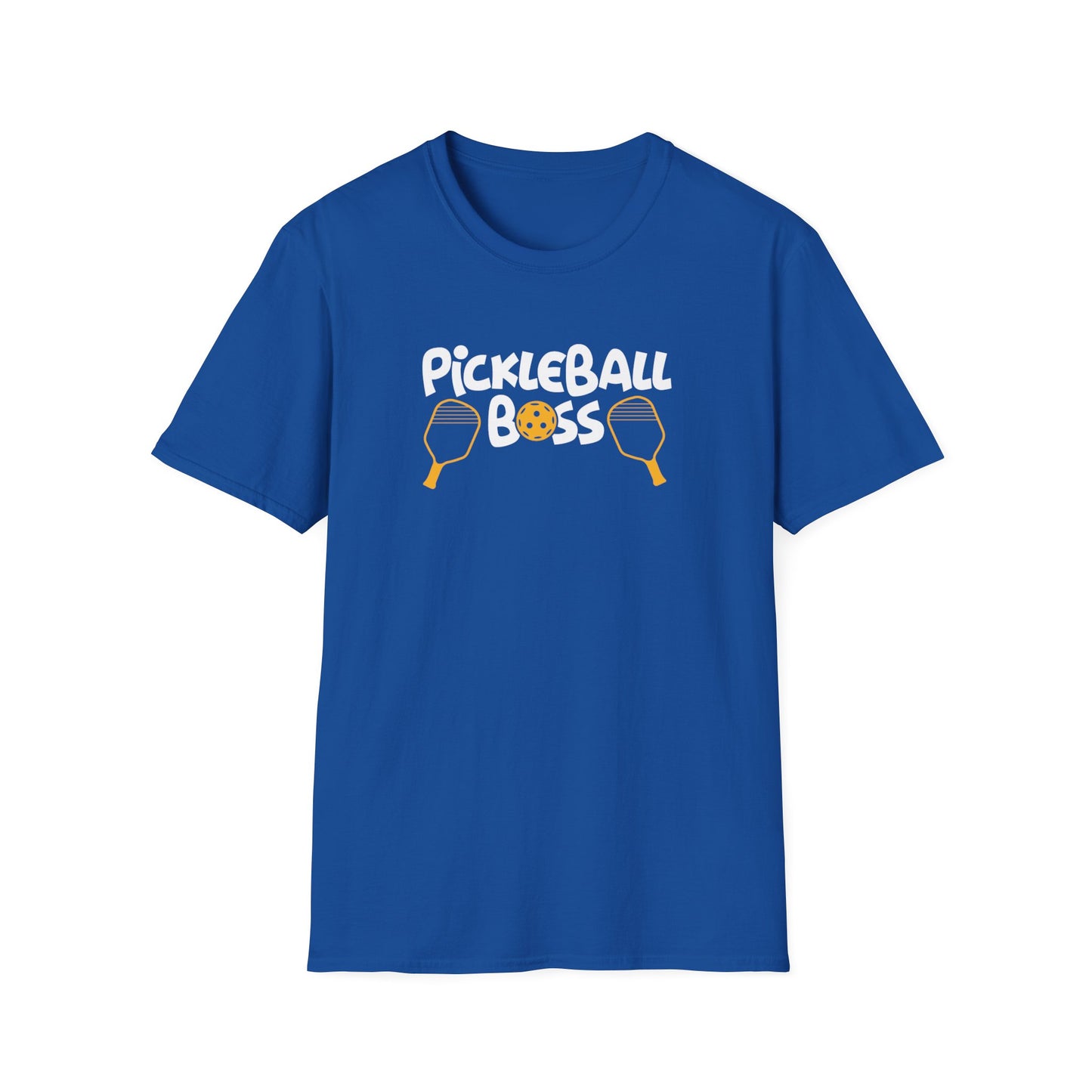 Men's Durable Pickleball T-shirt - Pickleball Boss Royal