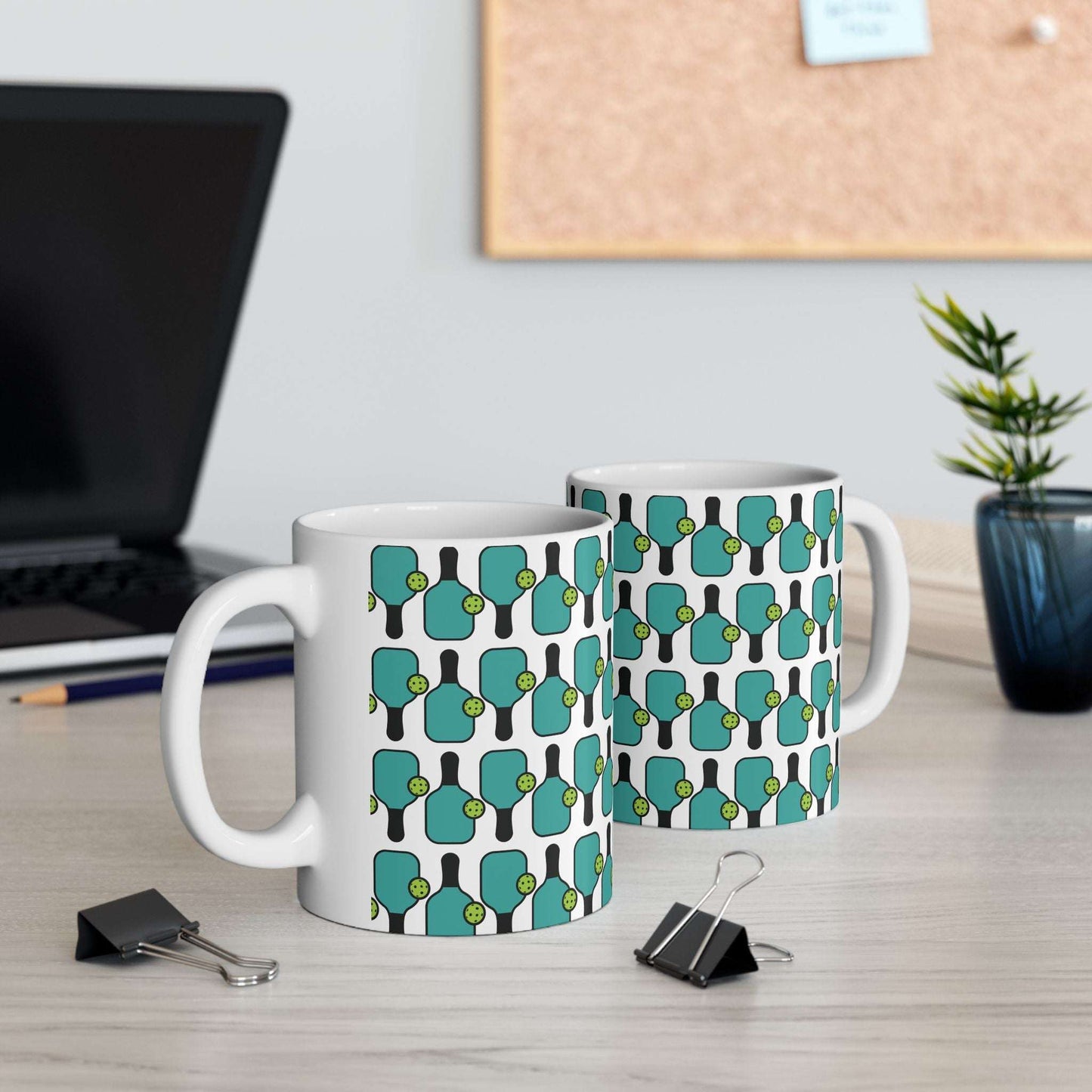 Pickleball Playful Mug - Paddle and Ball