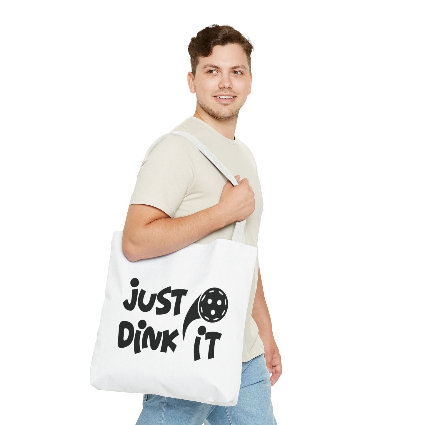Pickleball Sporty Tote Bag - Just Dink It