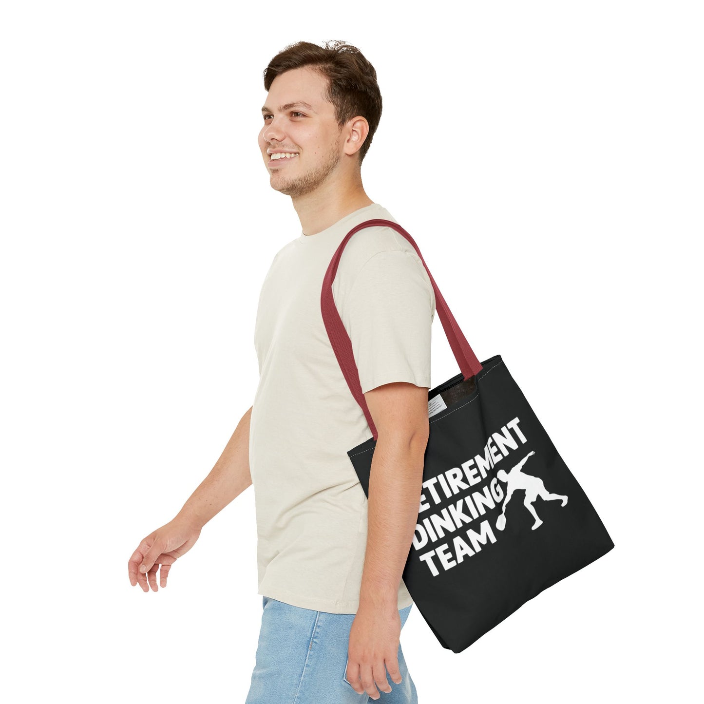 Pickleball Funny Tote Bag - Retirement Dinking Team