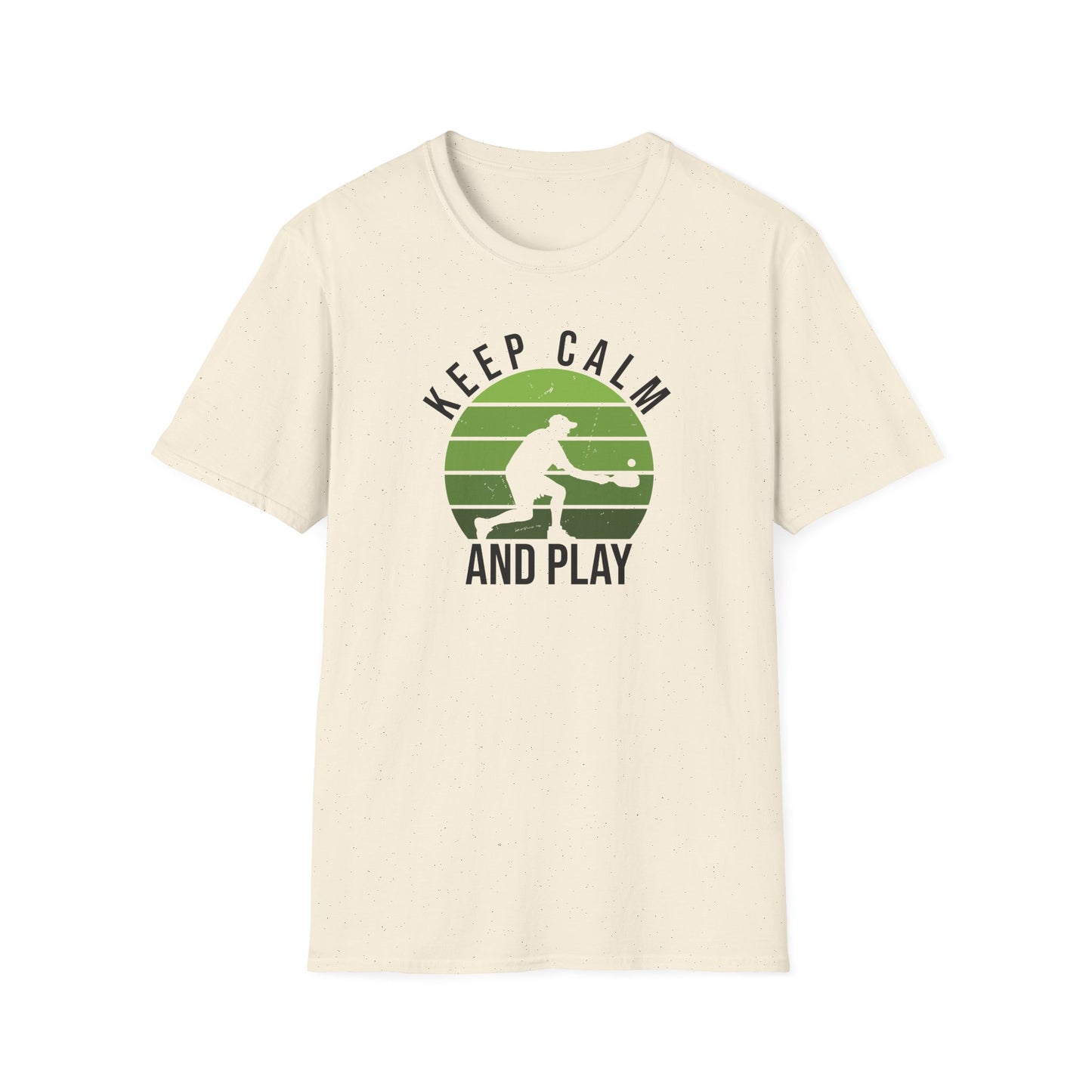 Women's Playful Pickleball T-shirt - Keep Calm and Play