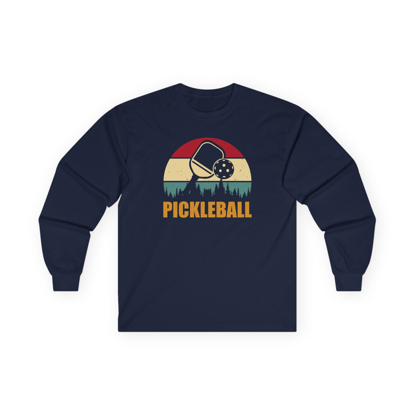 Women's Stylish Pickleball Long Sleeves top - Pickleball Retro