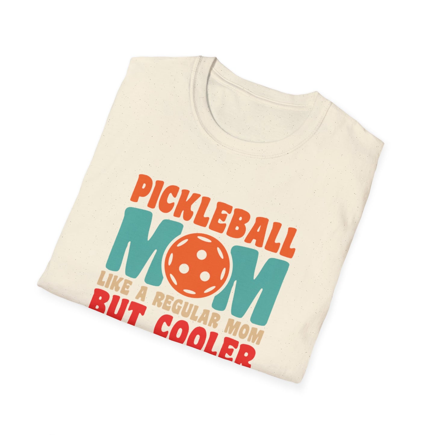 Women's Funny Pickleball T-shirt - Like a Regular Mom but Cooler