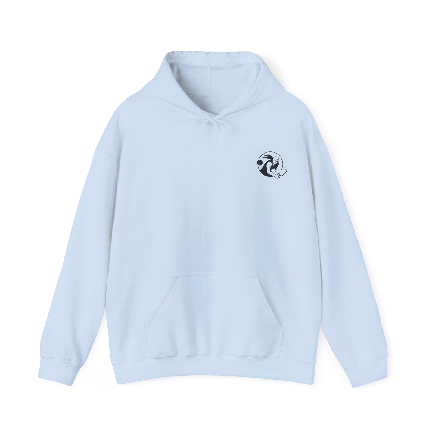 Women's Pickleball Hoodie - Some People Just Born to Play Pickleball Blue