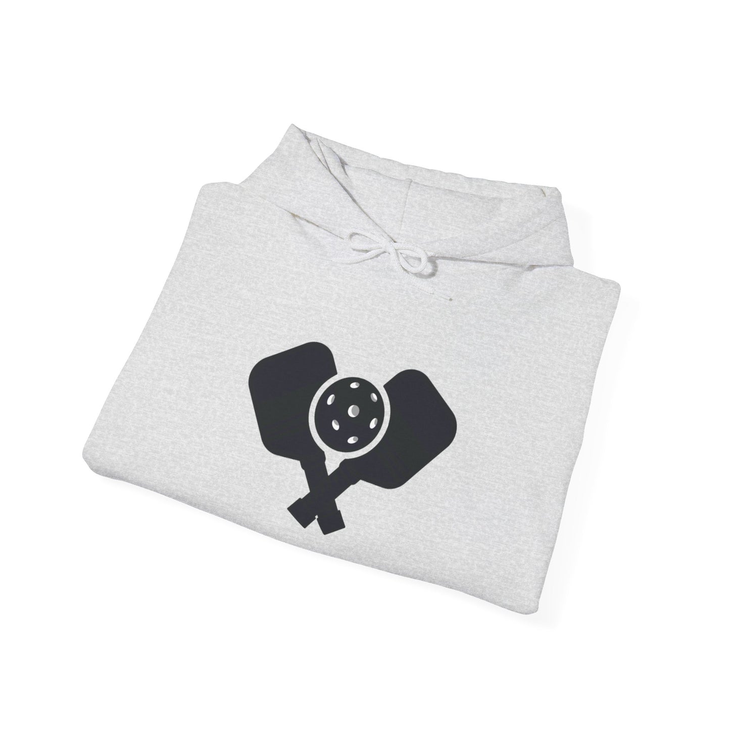 Men's Durable Pickleball Hoodie - Paddles and Ball
