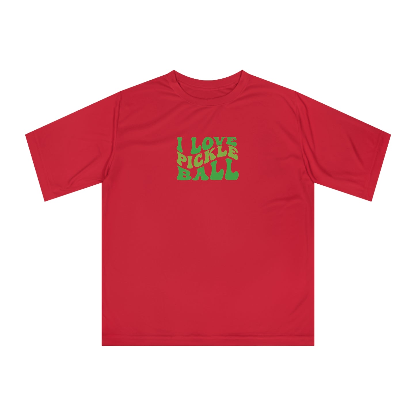 Men's Lightweight Pickleball T-shirt - I Love Pickleball