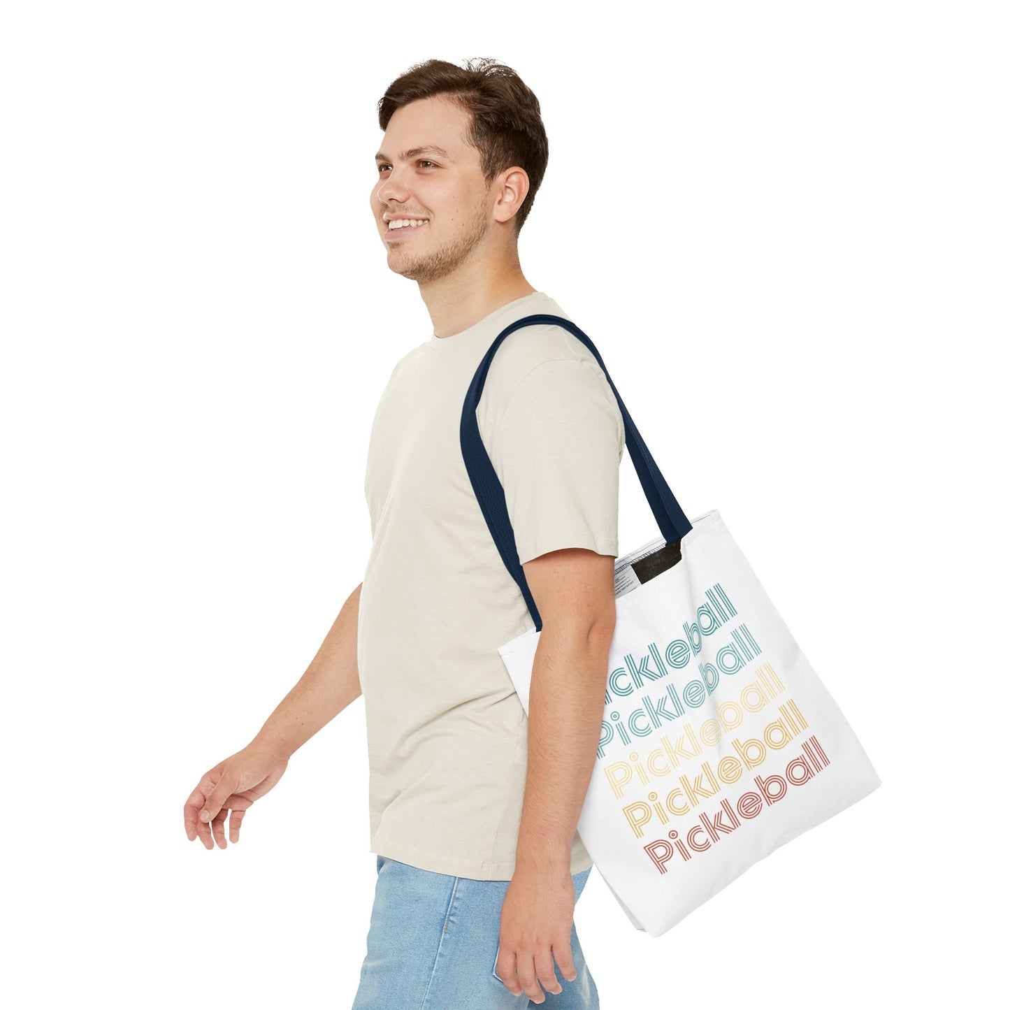Pickleball Playful Tote Bag - Pickleball Repeat