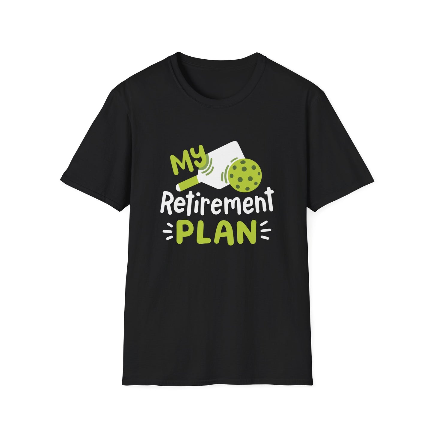 Women's Fun Pickleball T-shirt - My Retirement Plan