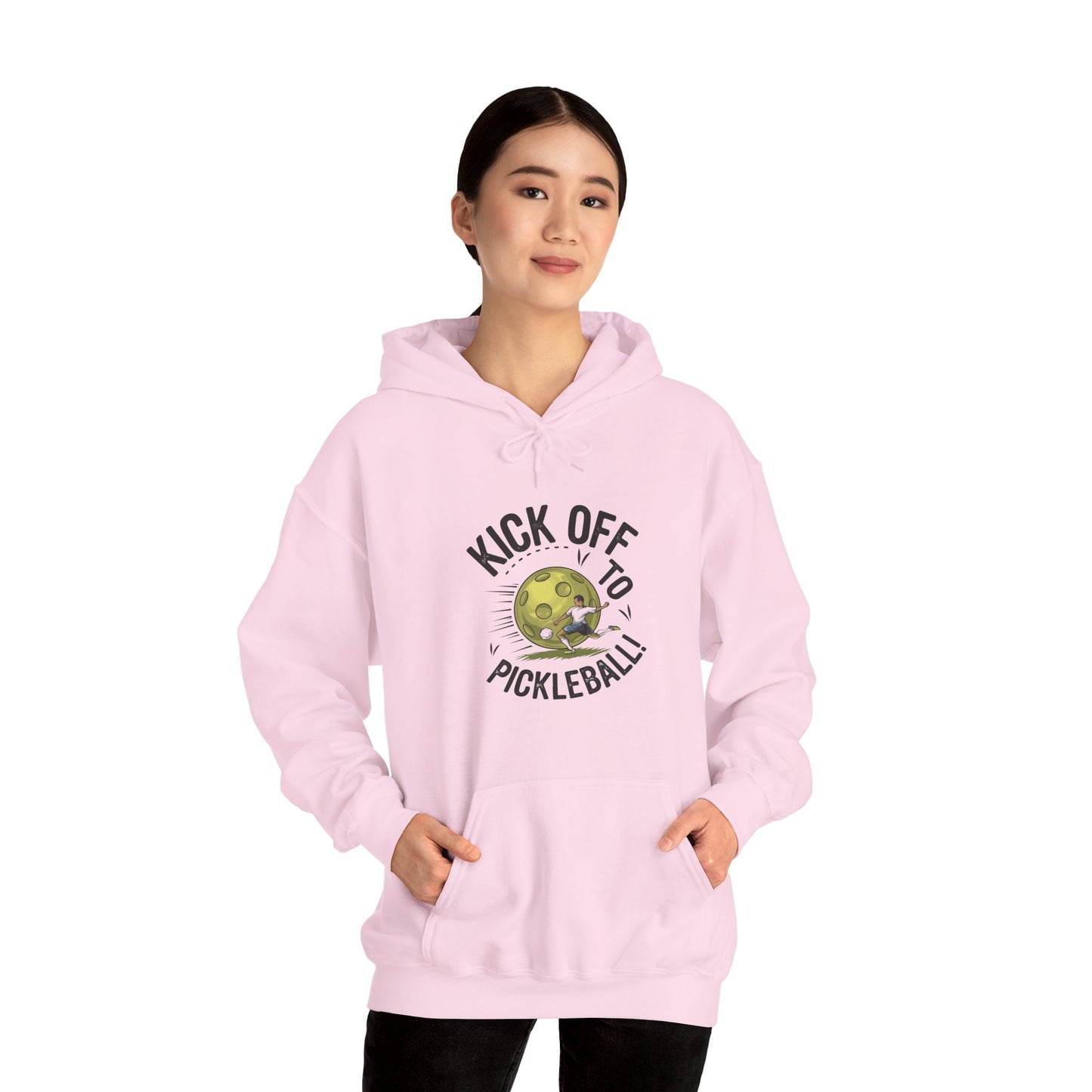 Women's Comfy Pickleball Hoodie - Kick Off to Pickleball