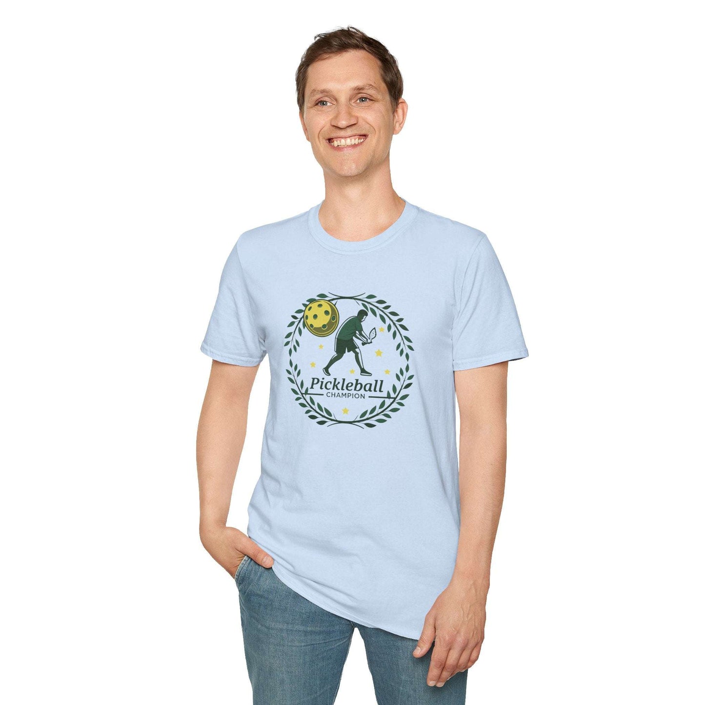 Men's Comfy Pickleball T-shirt - Pickleball Champion