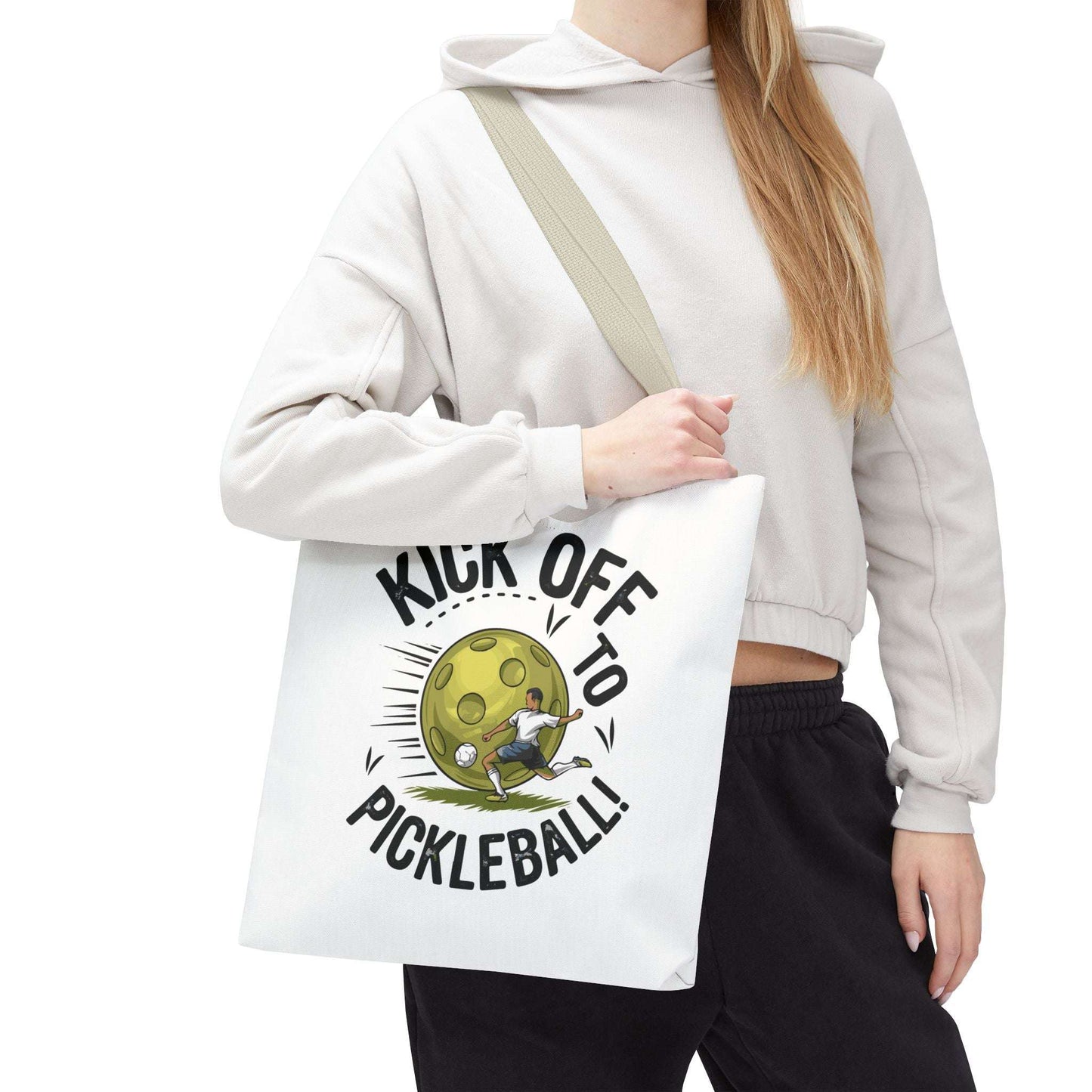 Pickleball Unique Tote Bag - Kick Off to Pickleball