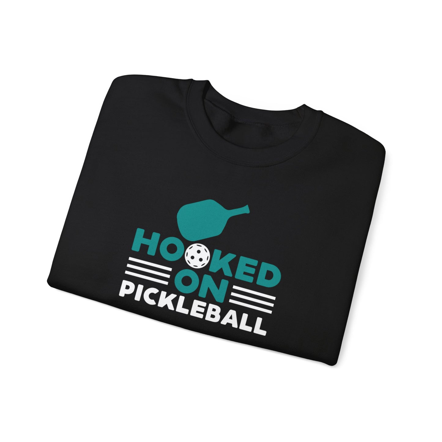 Men's Cool Pickleball Sweatshirt - Hooked on Pickleball