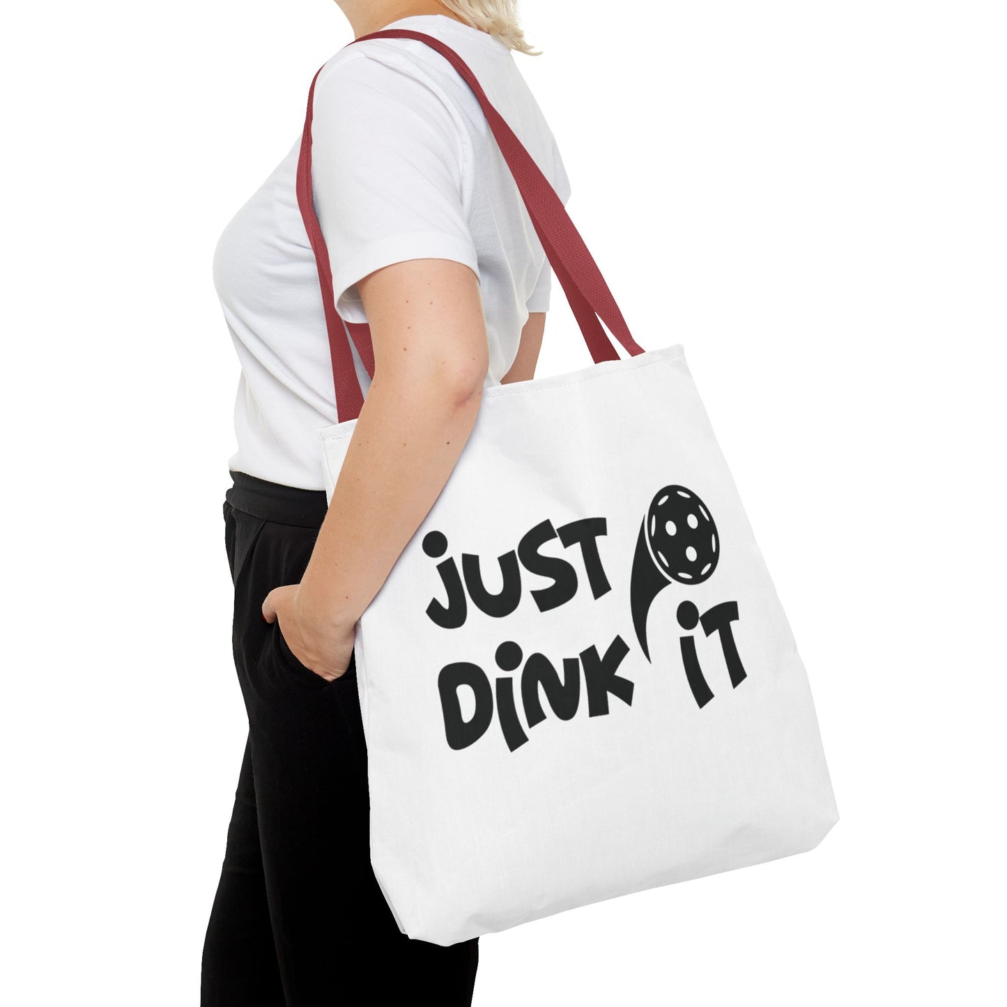 Pickleball Sporty Tote Bag - Just Dink It
