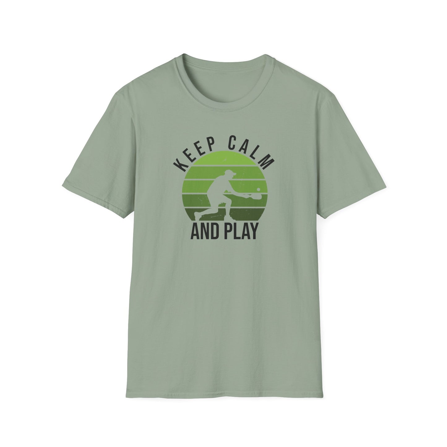 Women's Playful Pickleball T-shirt - Keep Calm and Play