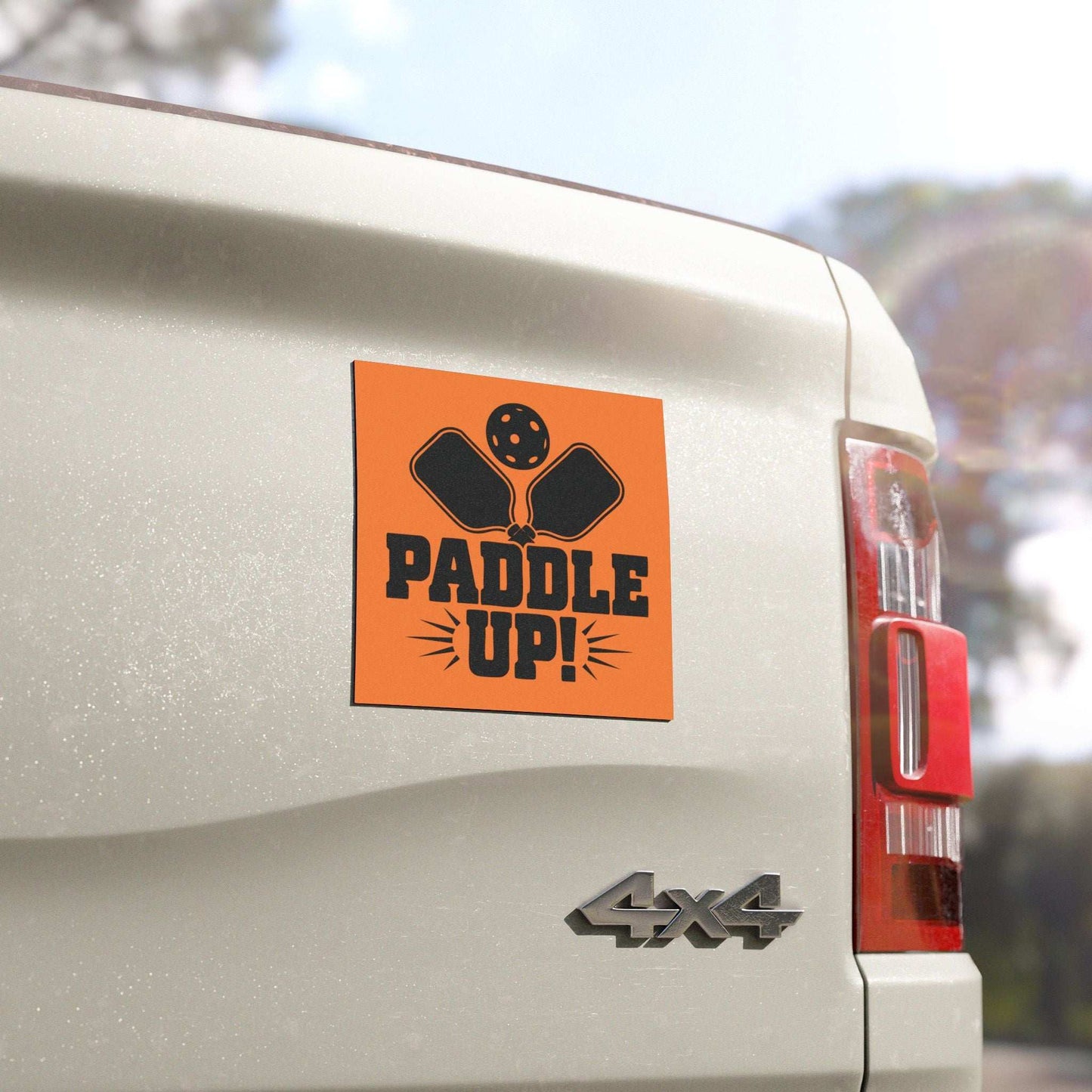 Pickleball Unique Car Magnet - Paddle Up