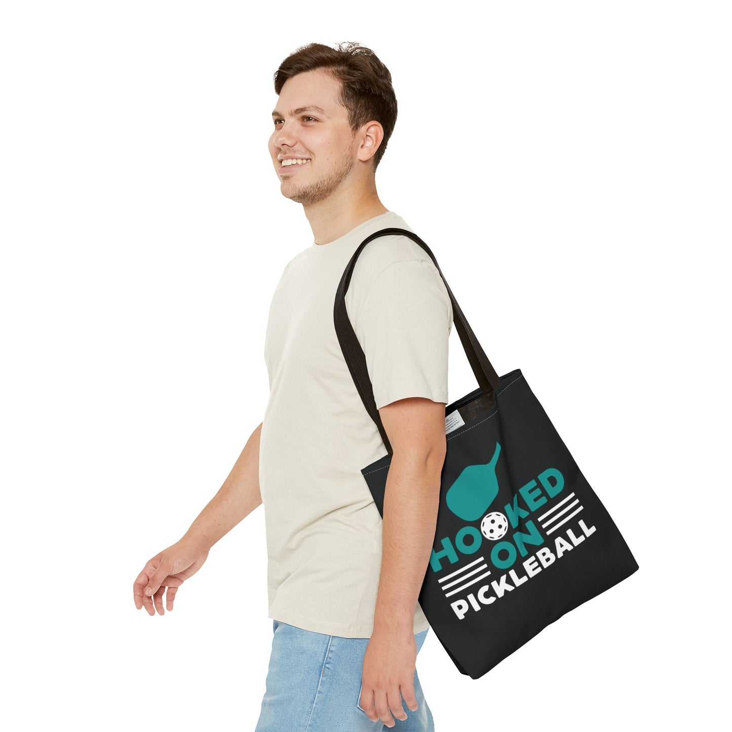 Pickleball Bold Tote Bag - Hooked on Pickleball