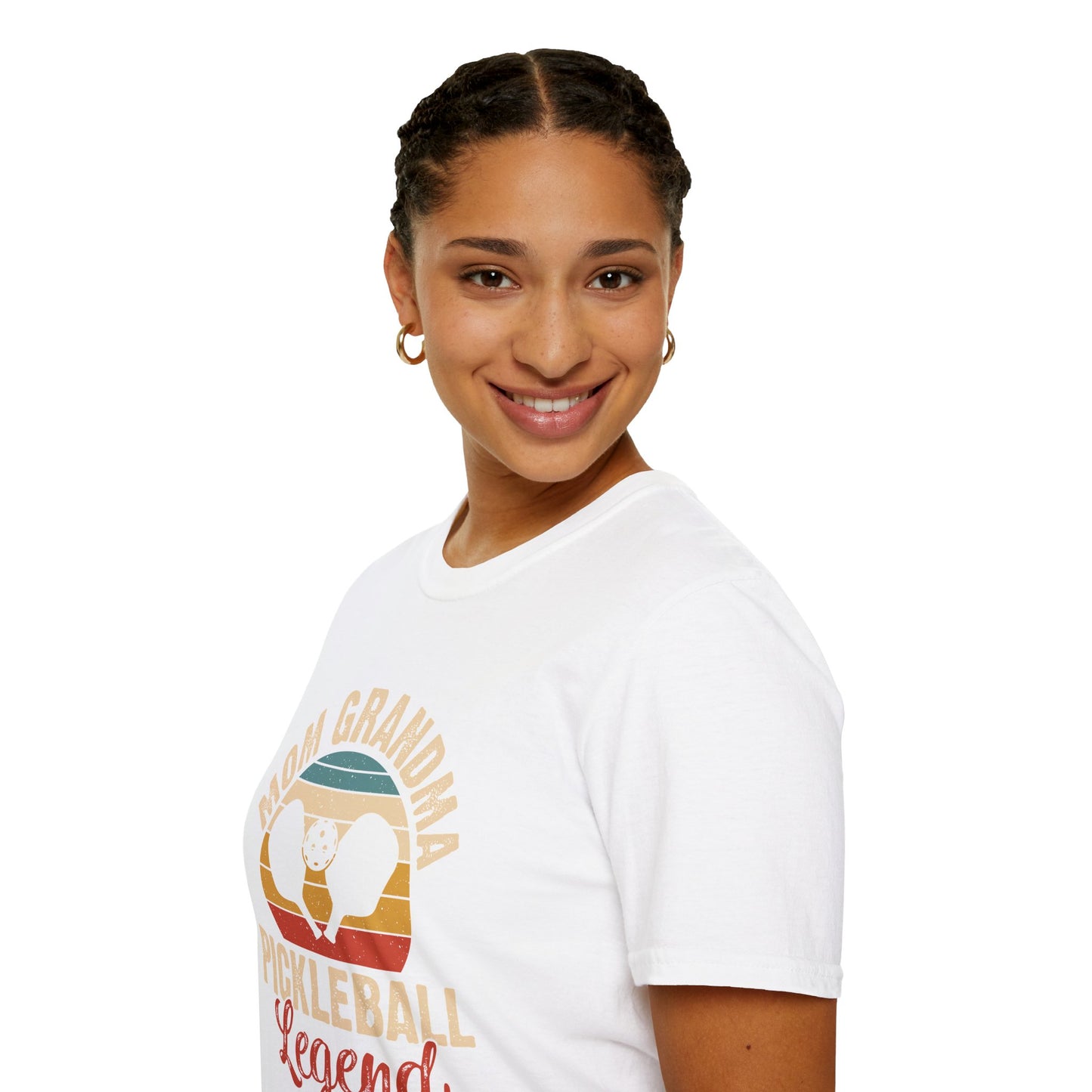 Women's Funny Pickleball T-Shirt - Mom Grandma Pickleball Legend