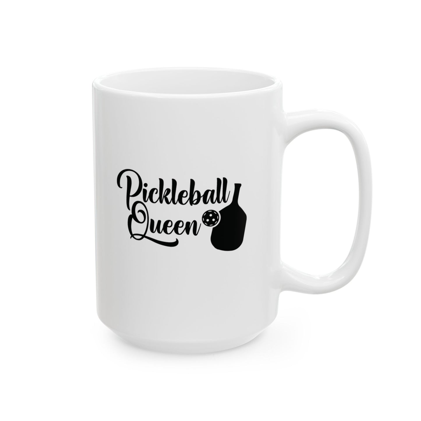 Pickleball Durable Mug - Pickleball Queen White
